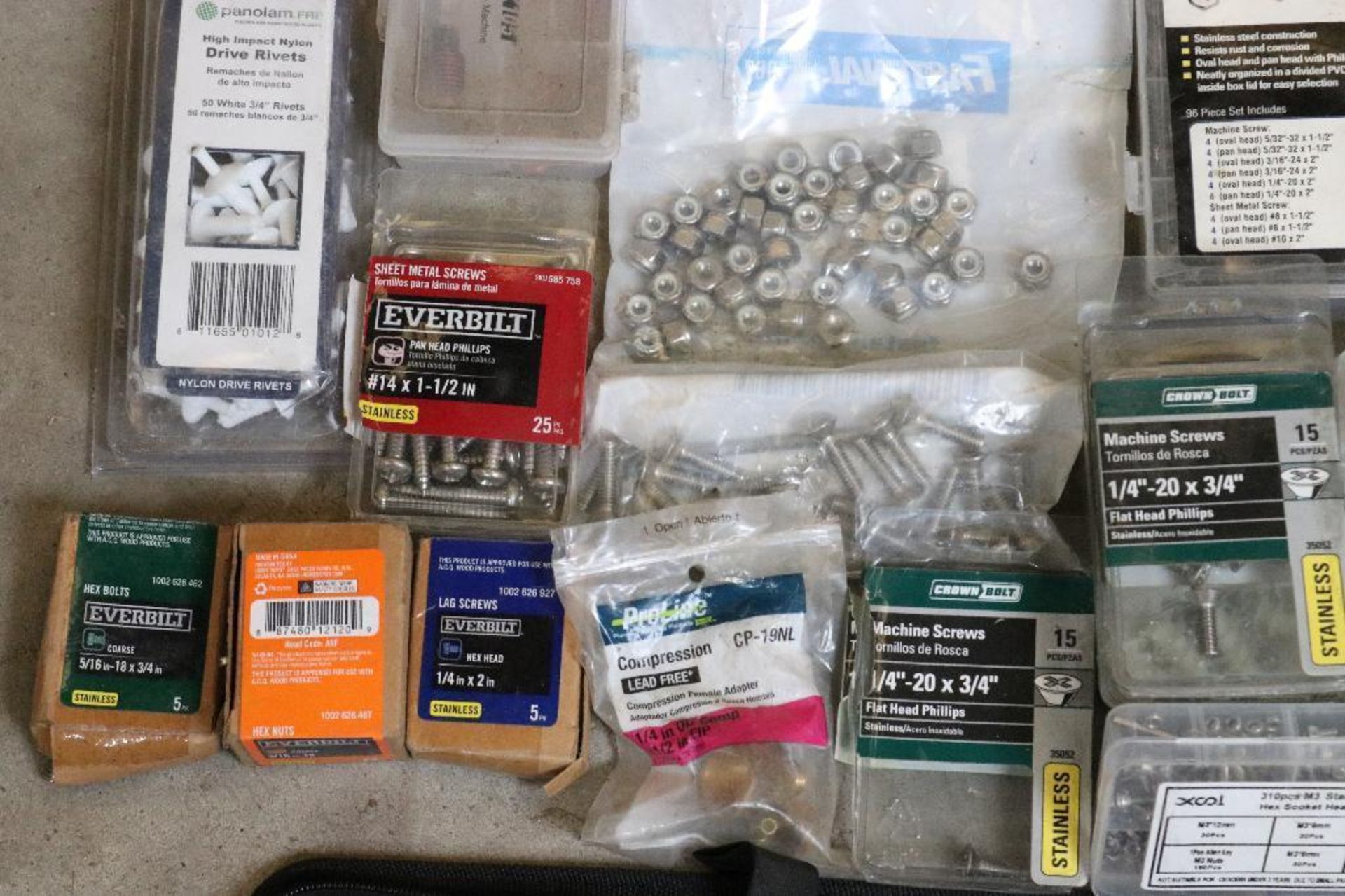 Assortment of Misc. Hardware - Screws, Nozzles, Blades Clamps and More - Image 3 of 9