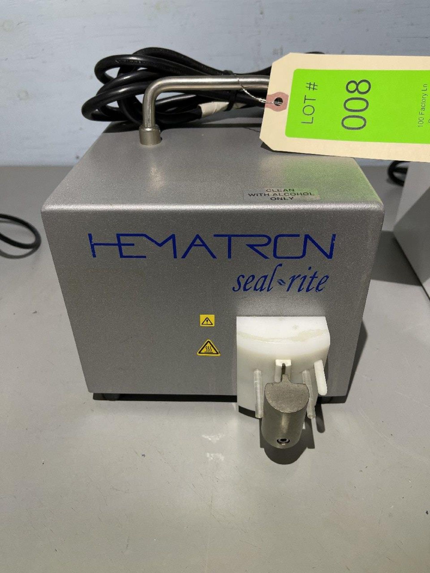 Hematron Seal Rite Sealing Machine