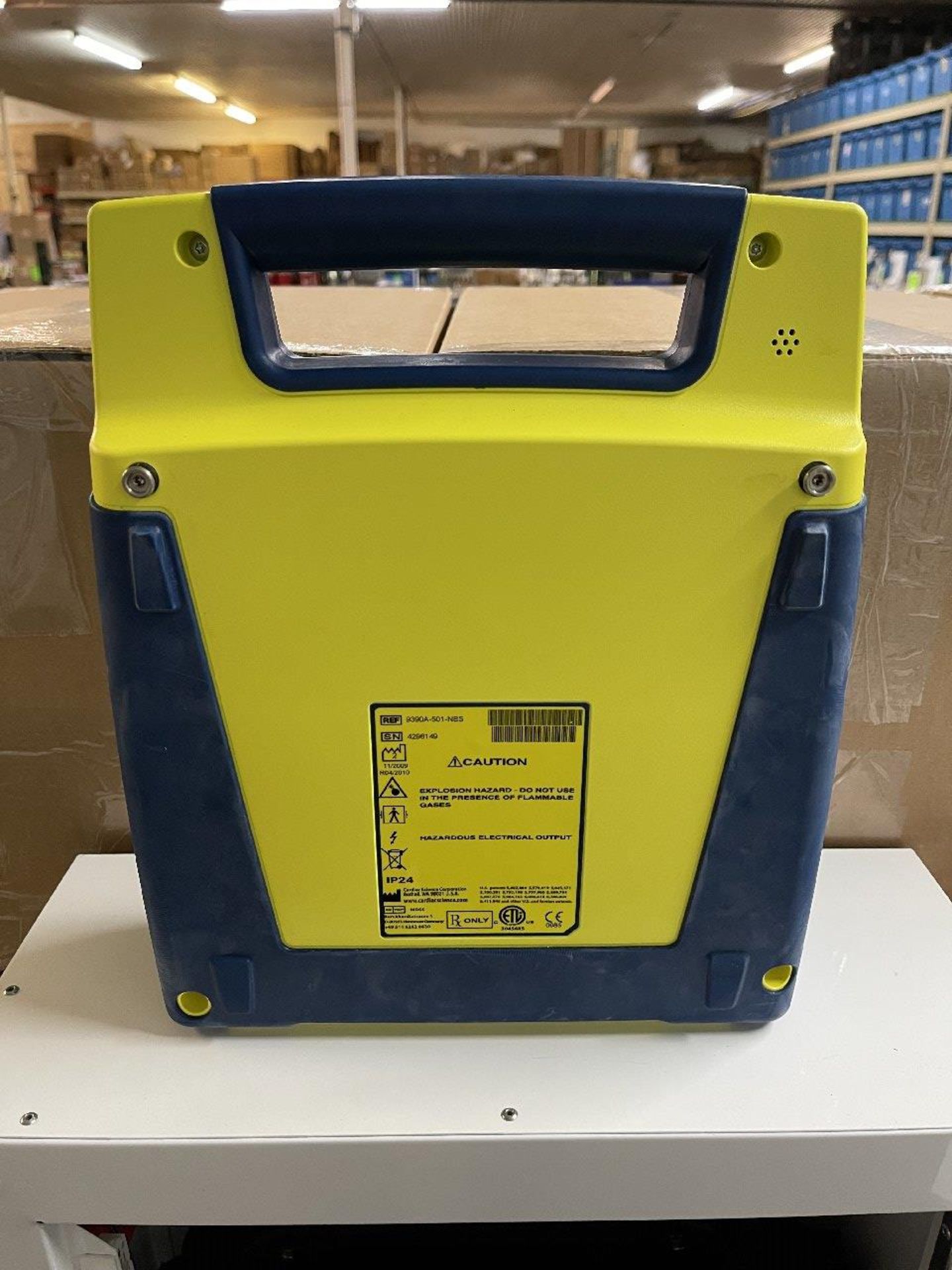 Cardiac Science Powerheart AED G3 Defibrillator w/Wall Cabinet - Image 4 of 5