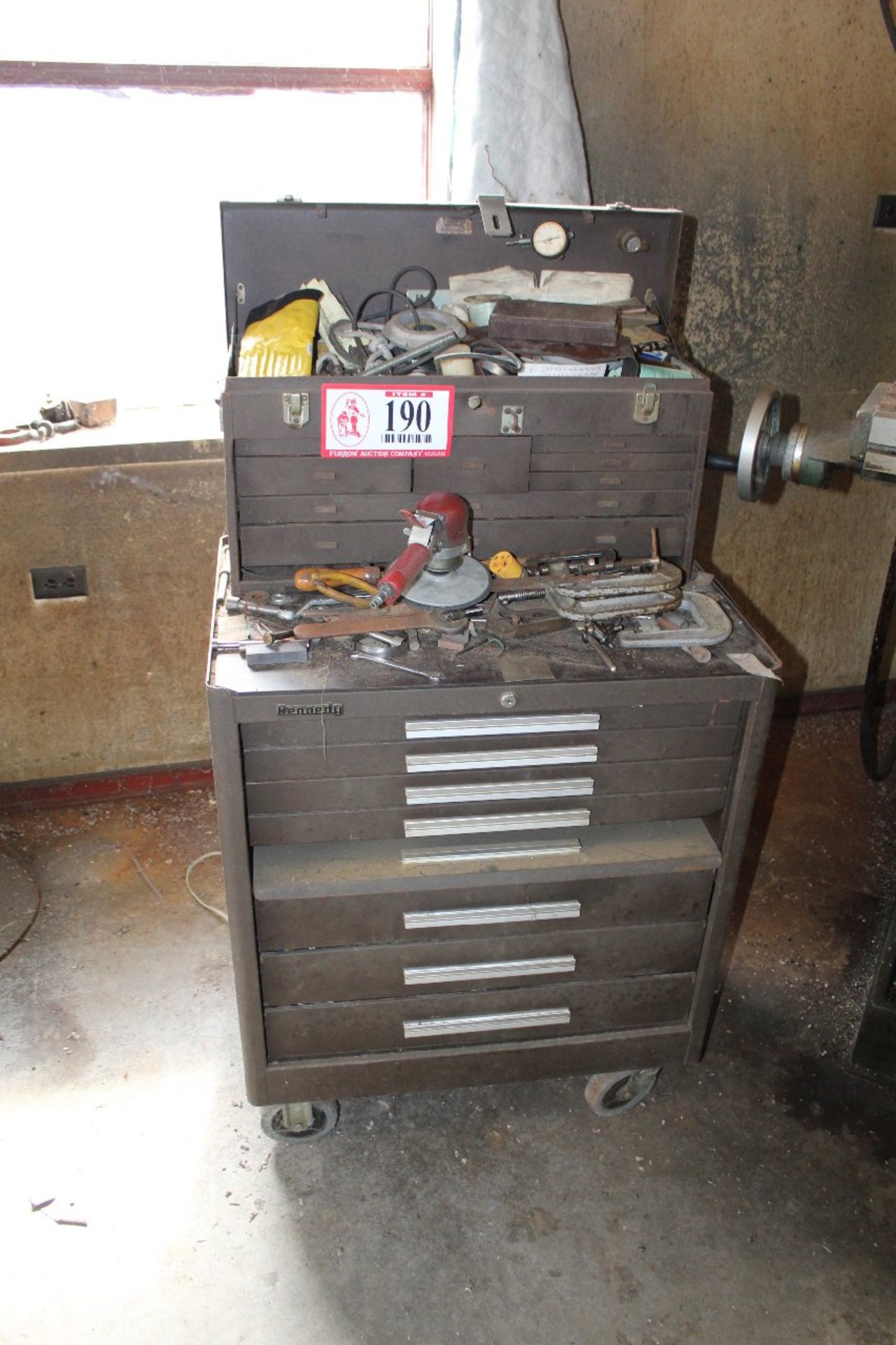 Kennedy Tool Box with Assorted Tools