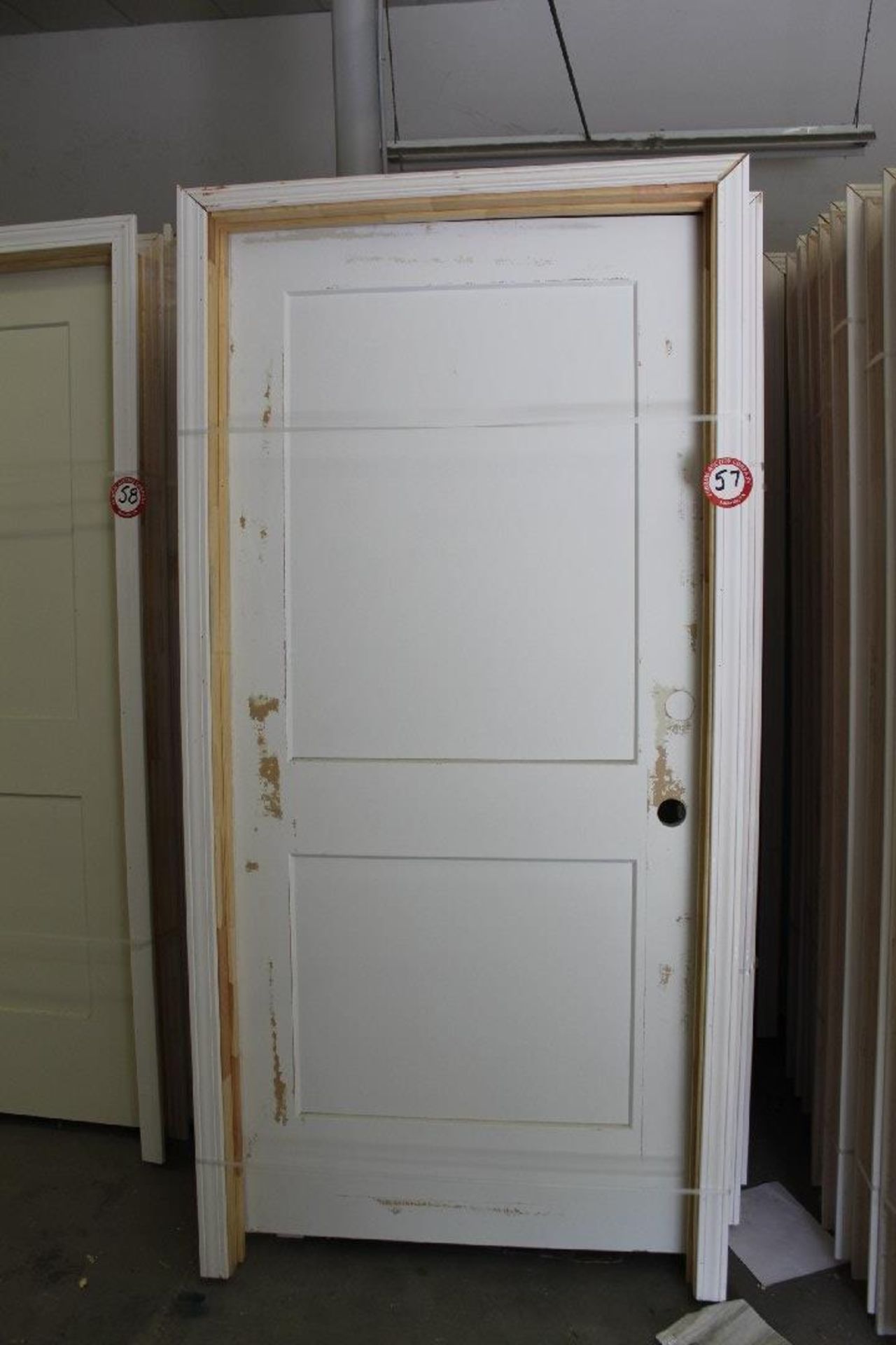 18 - 36" Wide Range, All Core, Interior Doors, Prime White = Quantity of 36. LOCATION: 4313