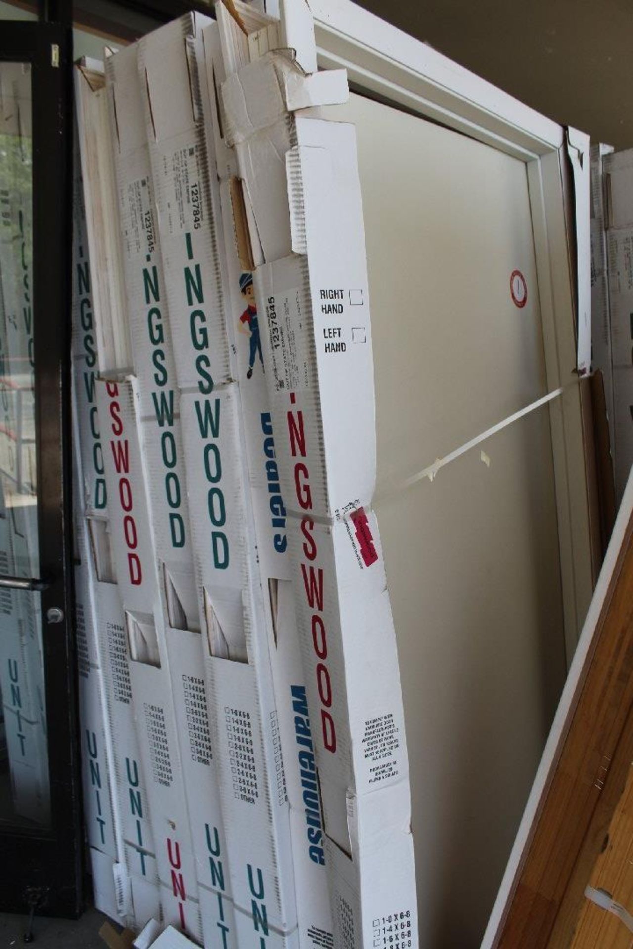 Kingswood 36 Inch Interior doors, Primed White, Quantity of 11 ( 9 Left hand, 2 Right Hand).