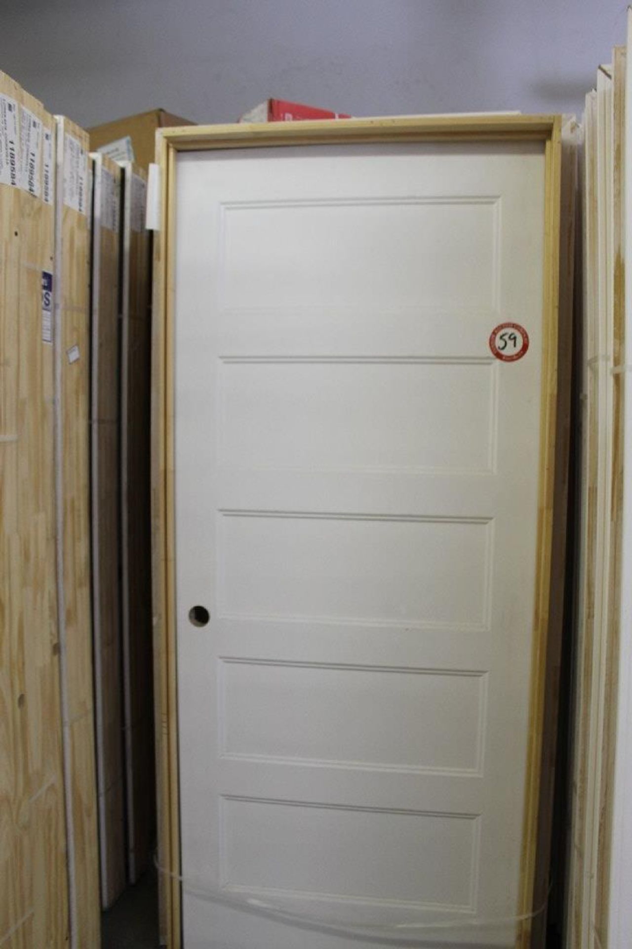 18 - 36" Wide Range, All Core, Interior Doors, Prime White = Quantity of 29. LOCATION: 4313