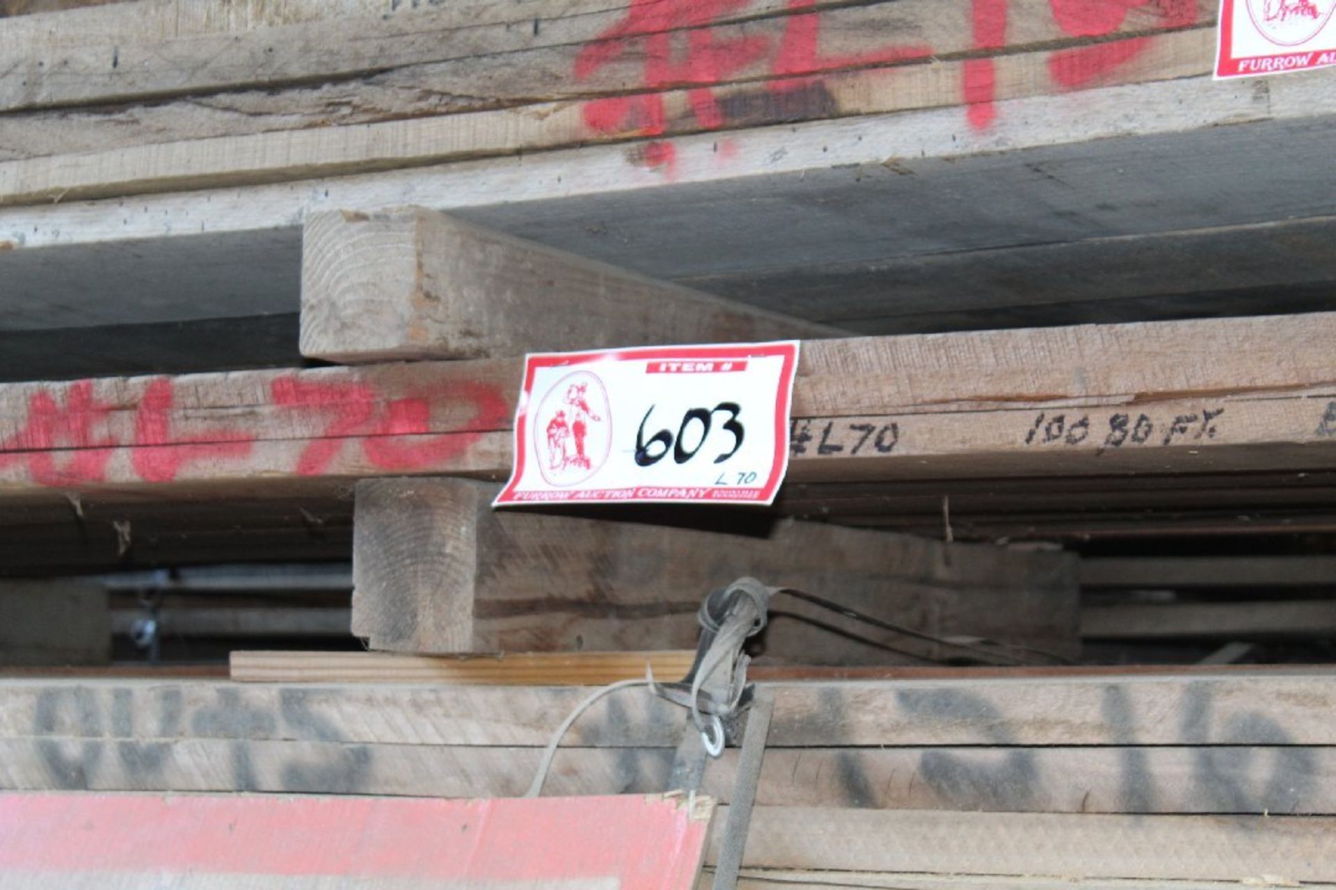 Tiger wood Lumber, Brazil, 14 - 16 foot length, 100 board foot. - Image 2 of 2
