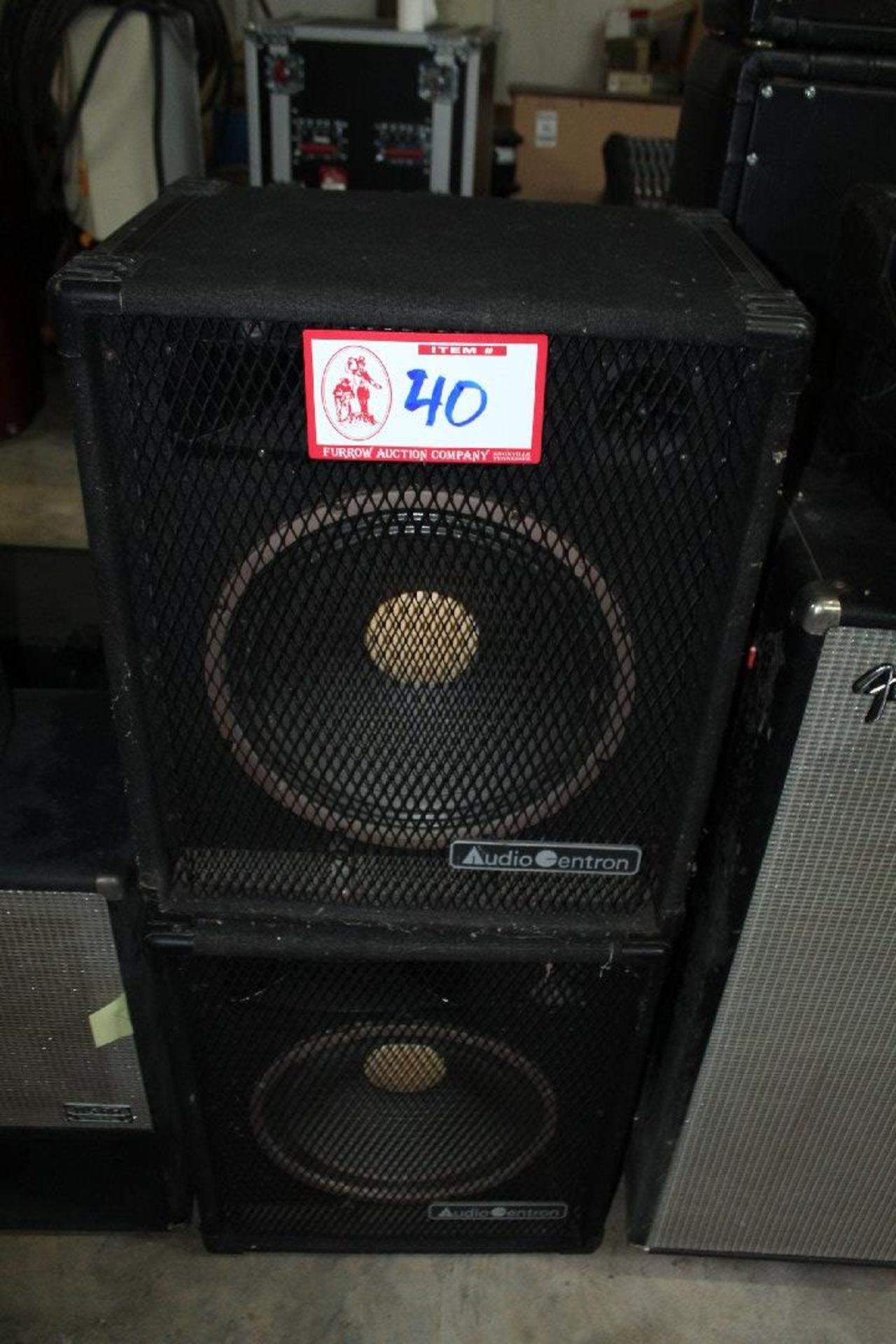 Pair Audio Centron AC-15HP PA speaker