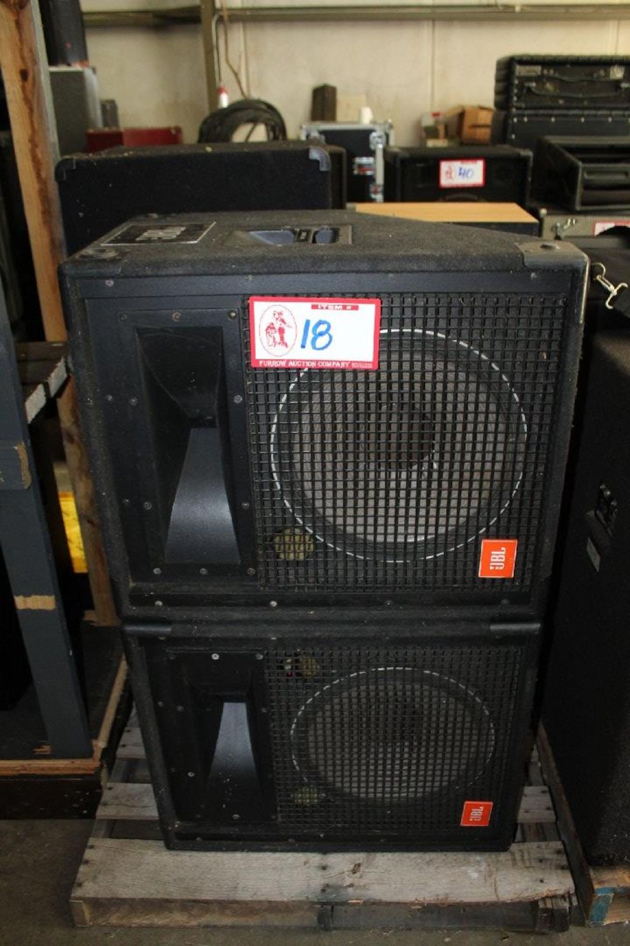 Pair JBL Sr series 15" monitors