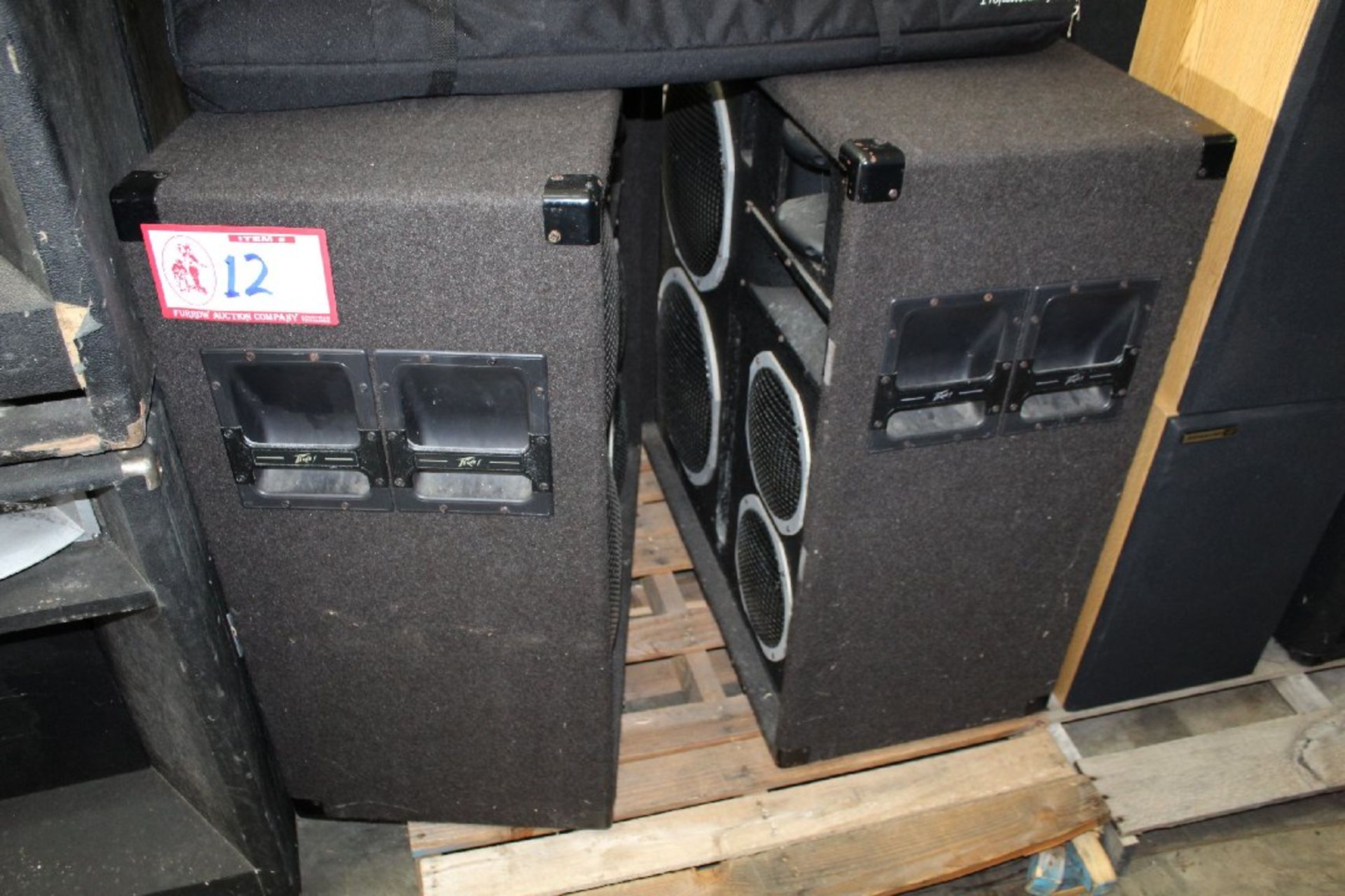 Pair Peavy 3020HT loud speakers