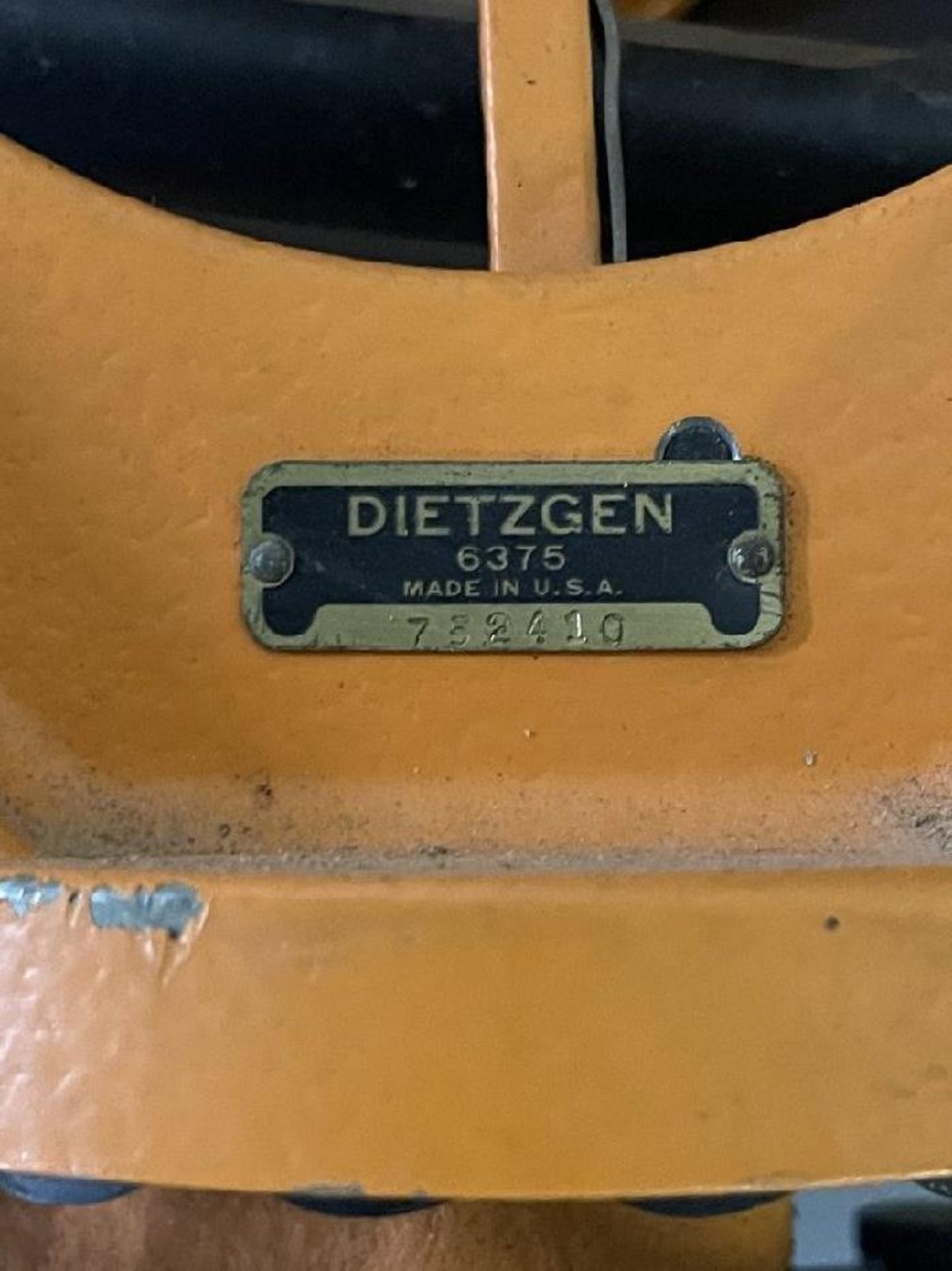 Dietzgen 6375 Optical Surveyor's Transit - Image 3 of 3