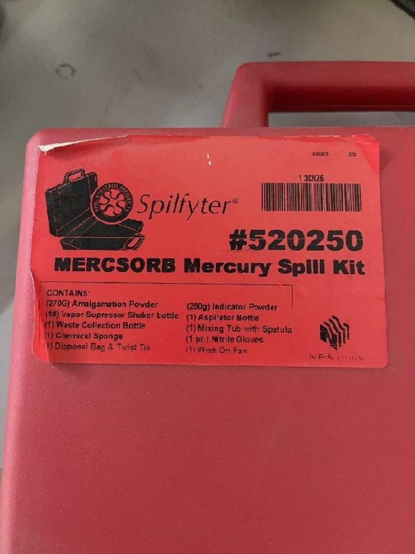 Spilfyter Mercsorb Mercury Spill Kit - Image 2 of 2