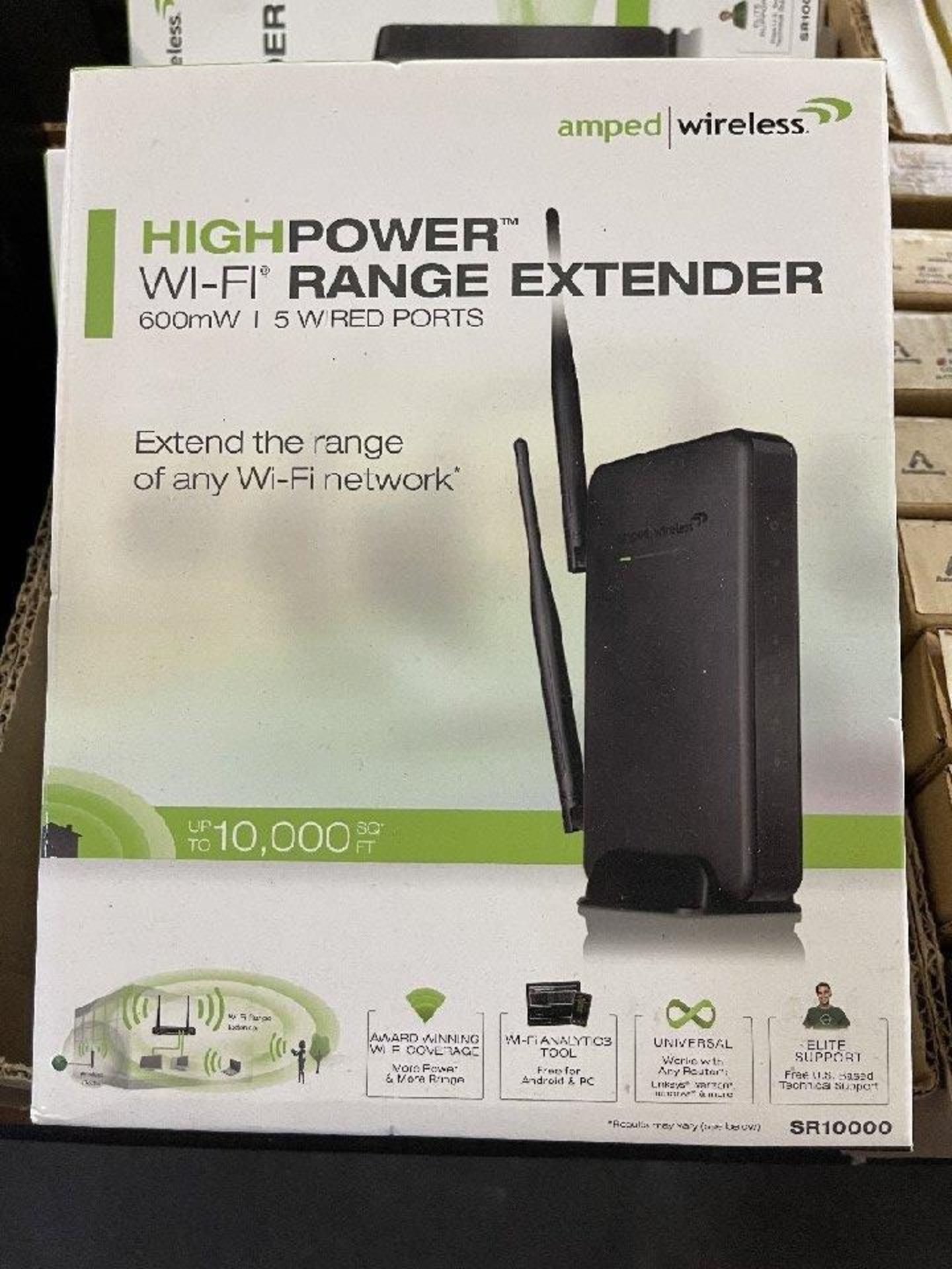 Amped Wireless High Power Wi-Fi Range Extenders - Image 2 of 2