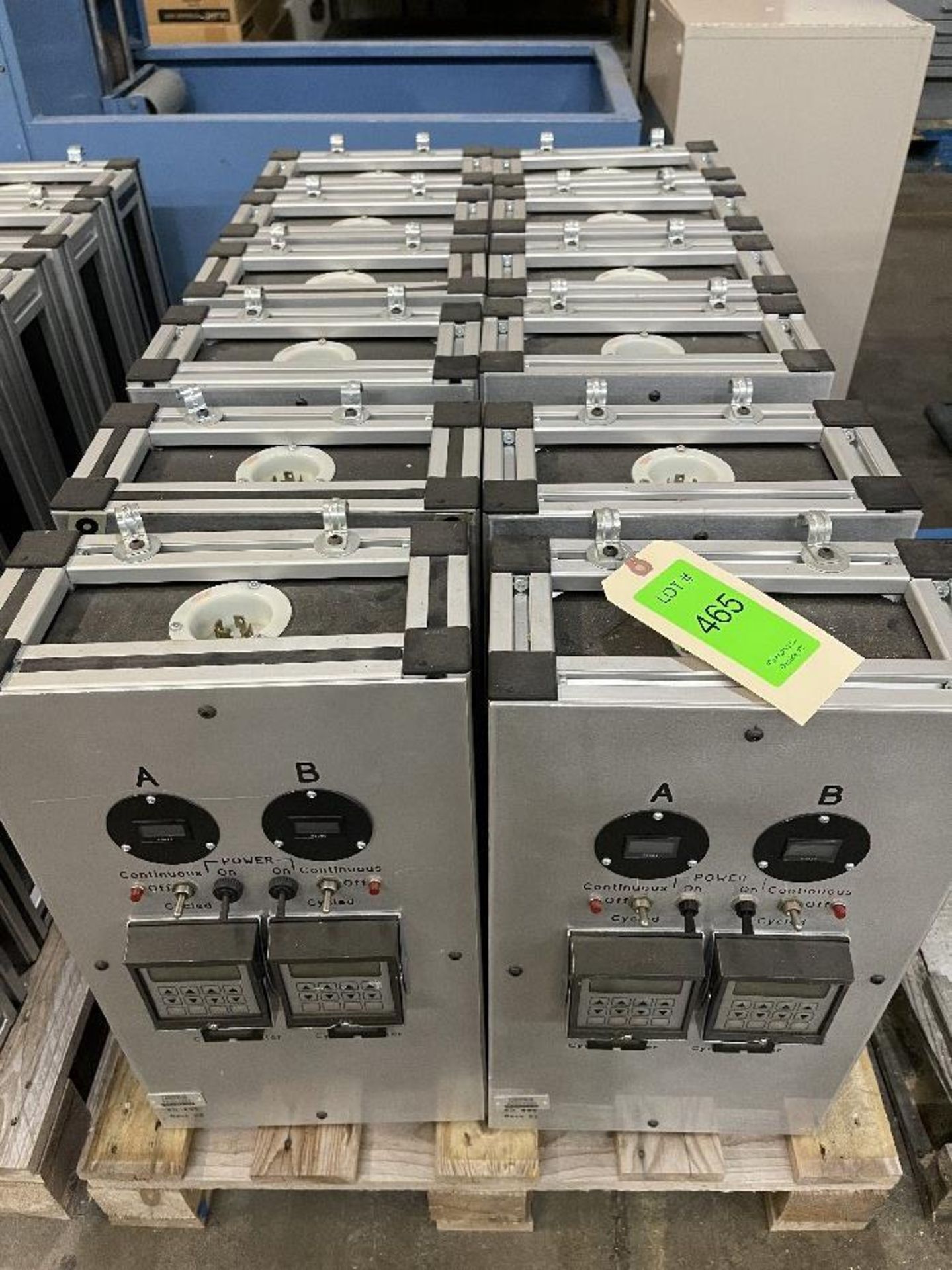 Duplex Cycle Counter Units in Aluminum Extrusion Cases