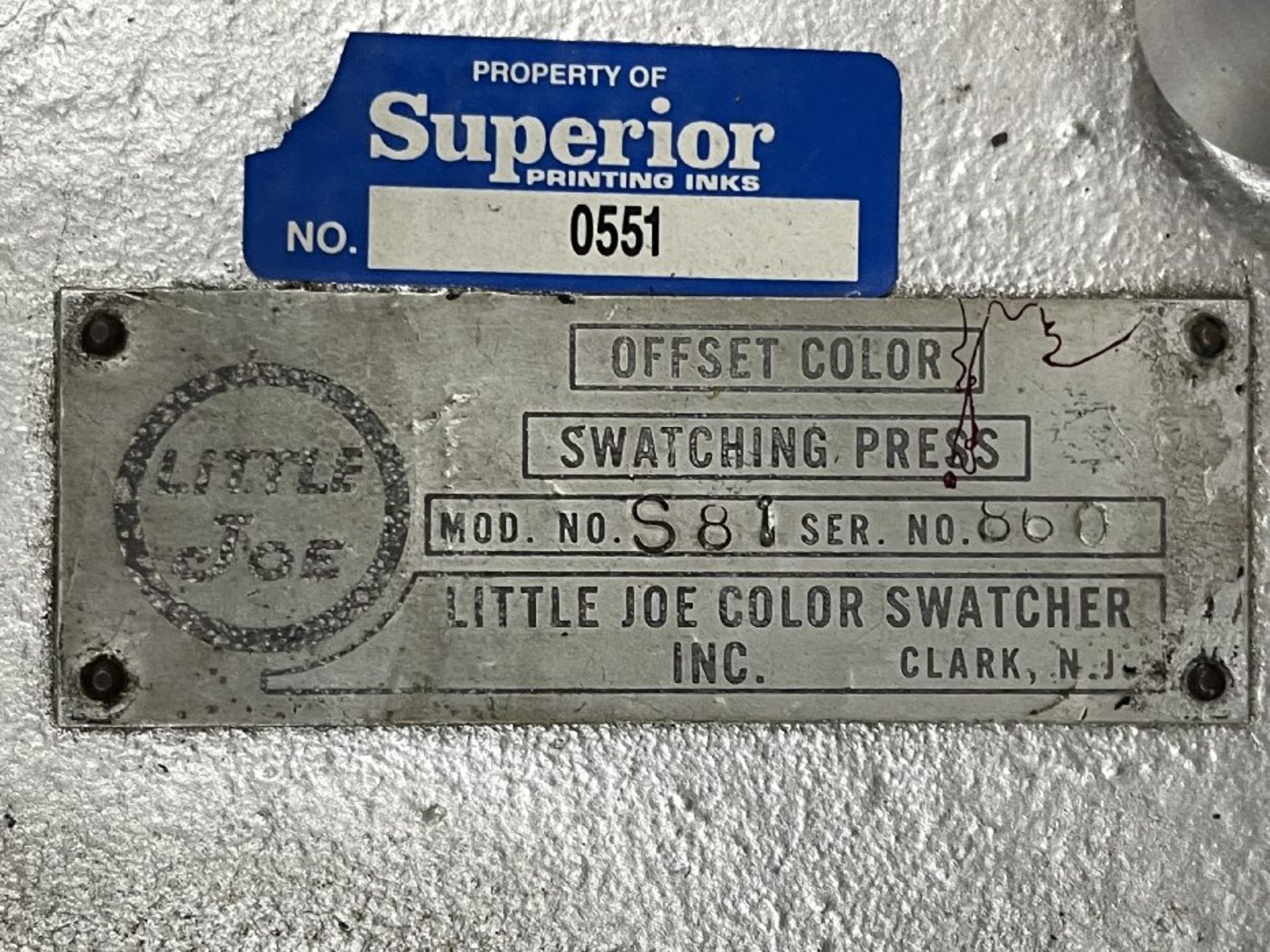 Little Joe Color Swatching Press - Image 3 of 3