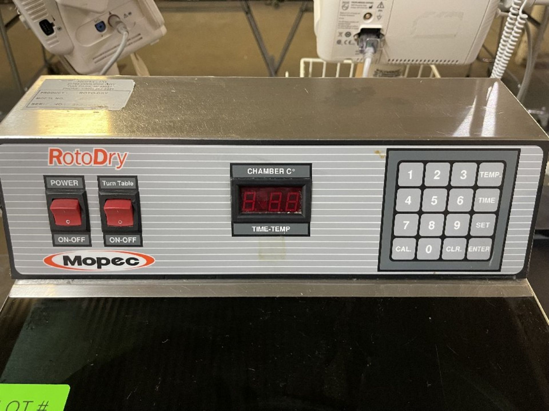 MOPEC Rotodry Roto-Dry Lab Slide Dryer - Image 3 of 4