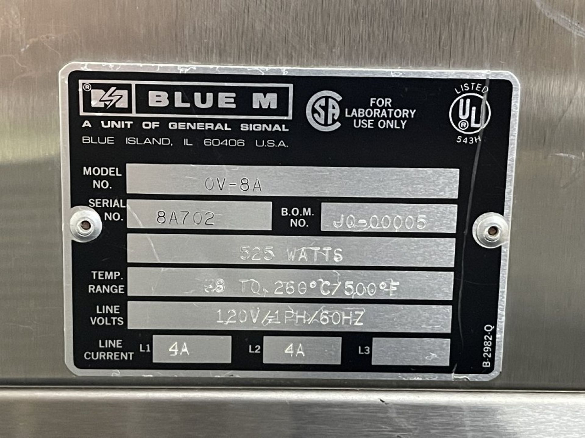 Blue M Stabil-Therm Electric Oven Solid State Controller - Image 3 of 3