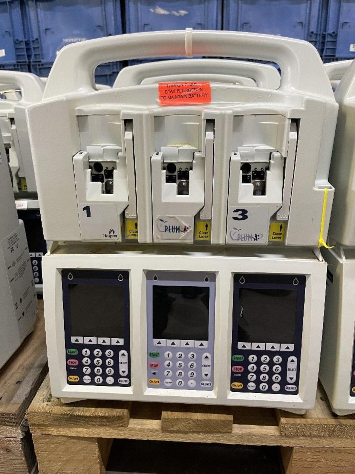 Hospira Plum A+3 Triple Channel Infusion Pumps - Image 2 of 2
