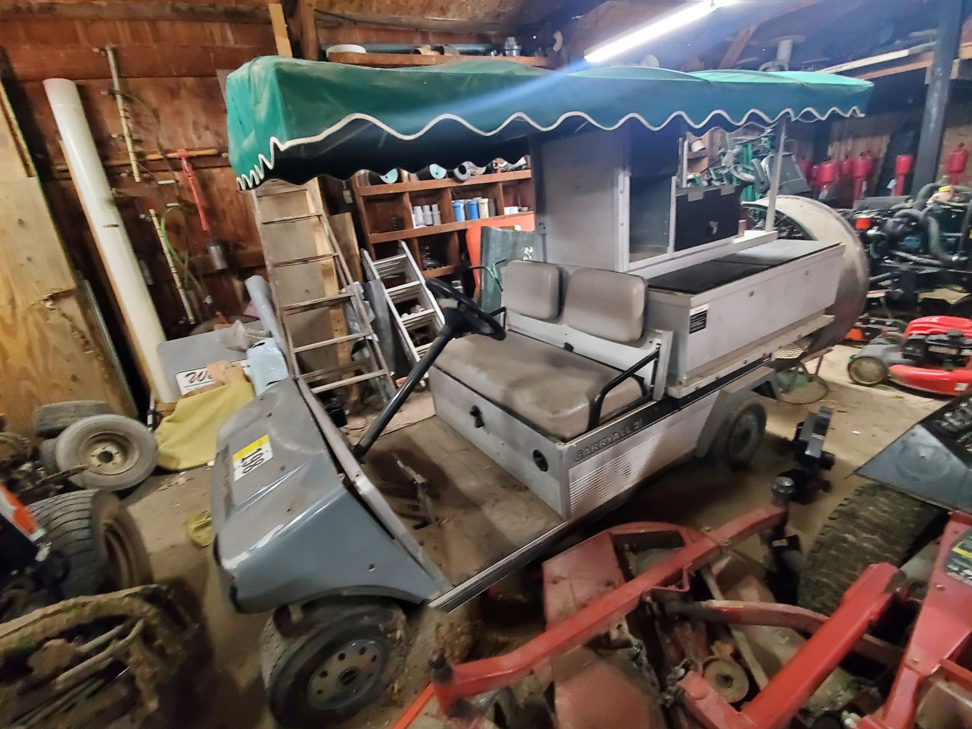 Club Car Carryall Beverage Cart