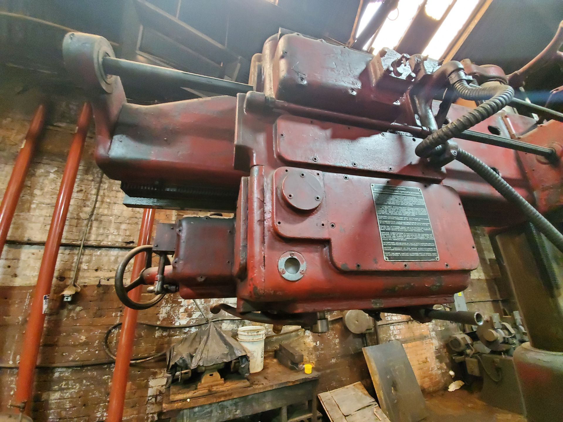 American Hole Wizard Radial Arm Drill - Image 8 of 10