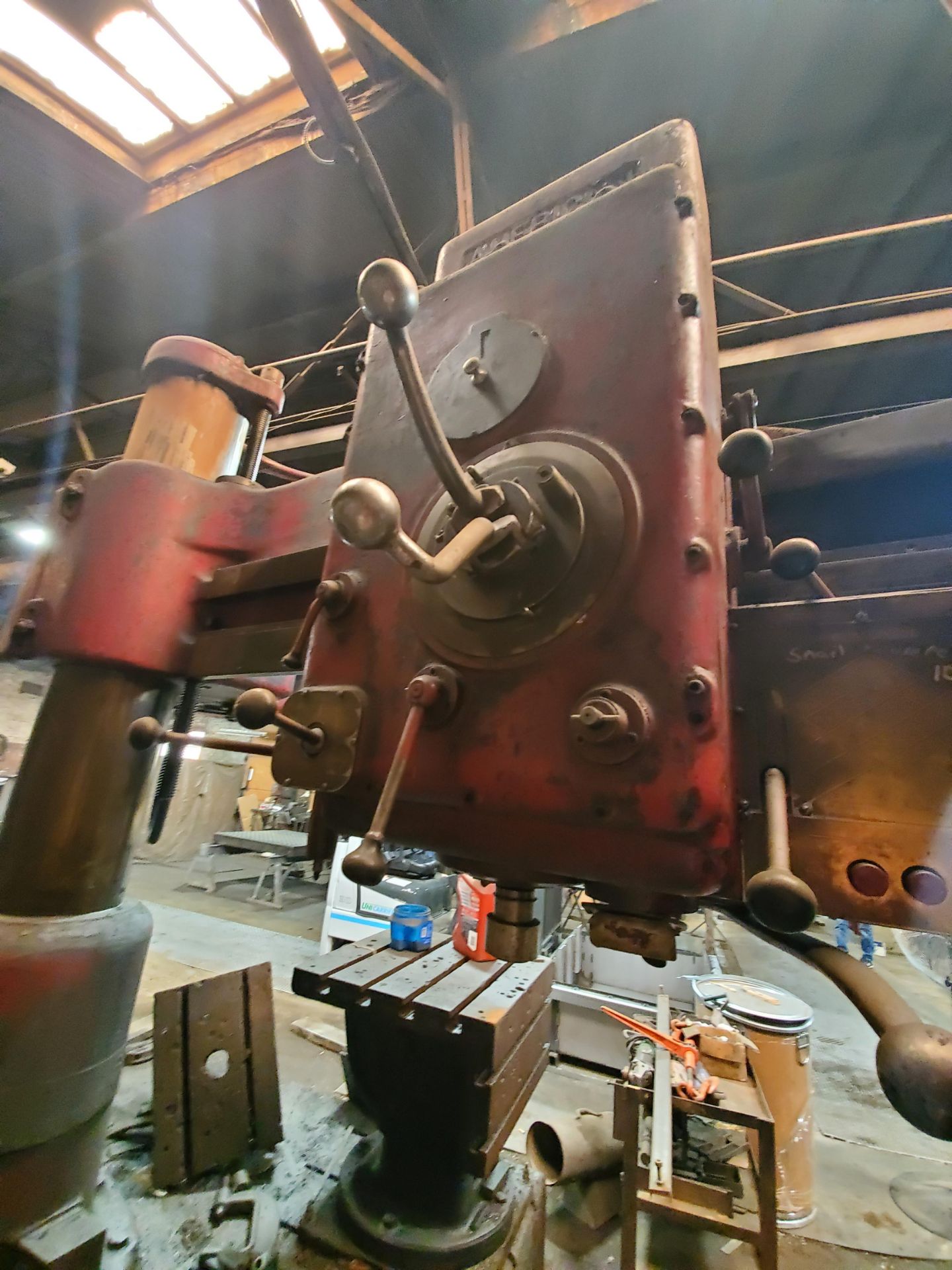 American Hole Wizard Radial Arm Drill - Image 9 of 10