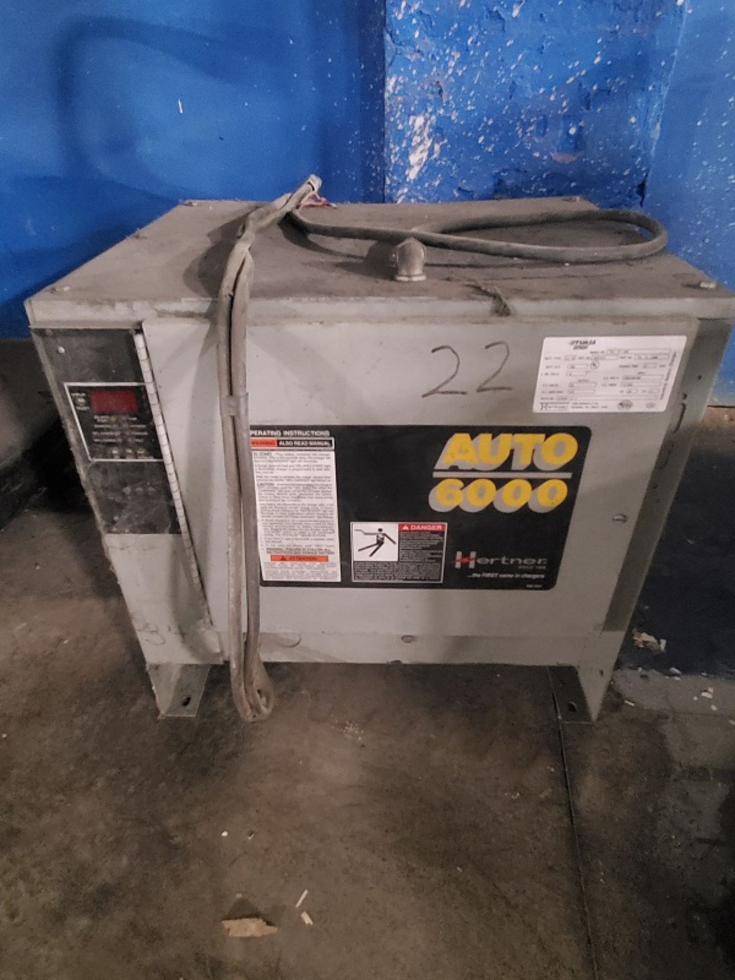 Hertner Auto 6000 Forklift Battery Charger