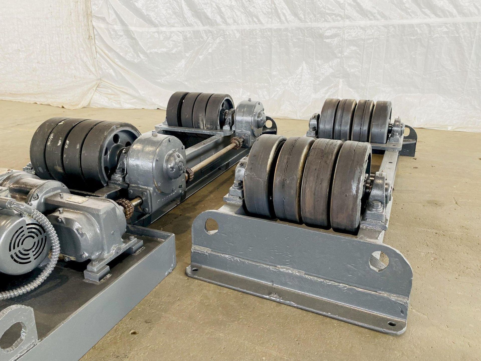 10 Ton / 20,000 lbs. Webb Model #T30 Powered Tank Turning Rolls - Image 5 of 6
