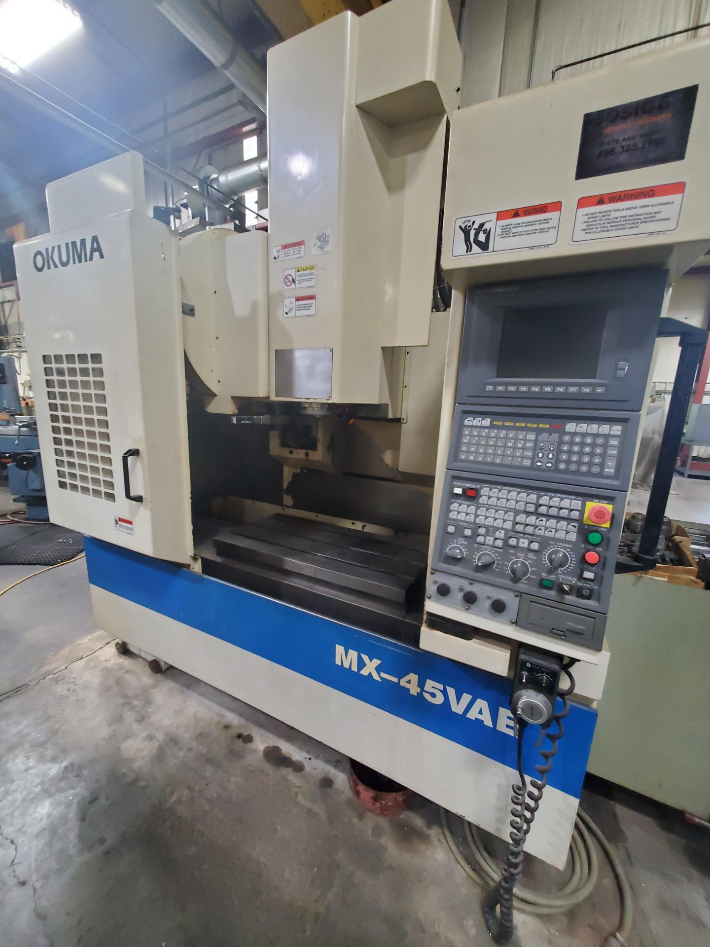 Okuma MX-45VAE CNC Vertical Machining Center - Image 21 of 24