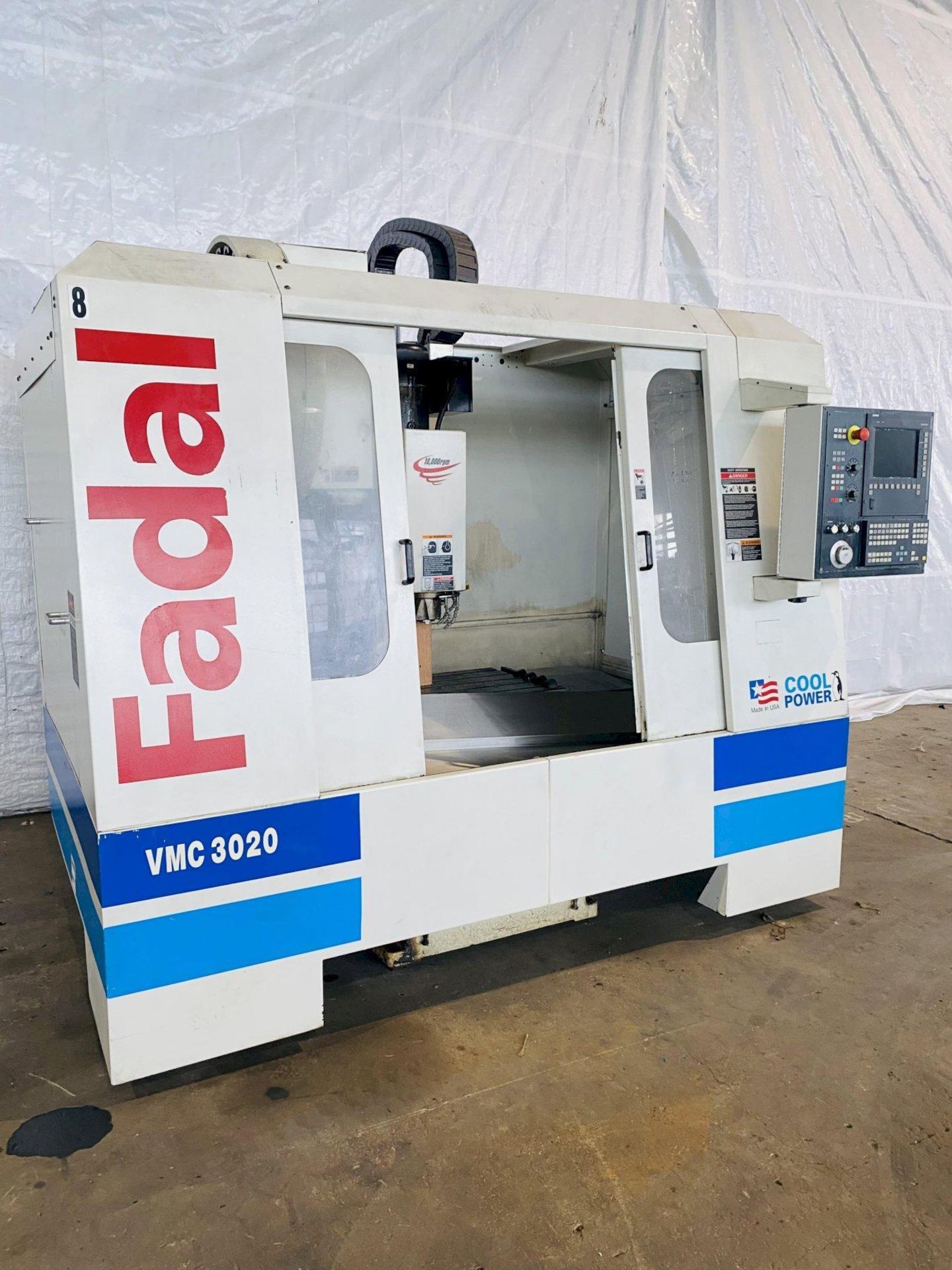 (2002) FADAL 3020 HT VERTICAL MACHINING CENTER