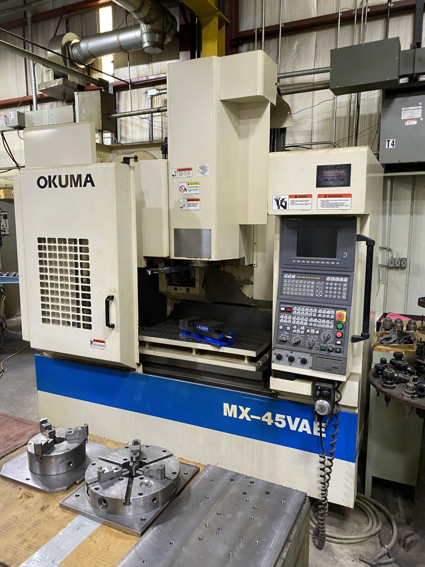 Okuma MX-45VAE CNC Vertical Machining Center - Image 15 of 24