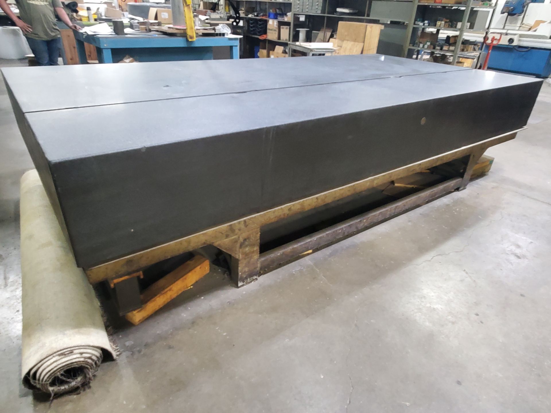 Granite Surface Plate 144" x 72" x 15.5"