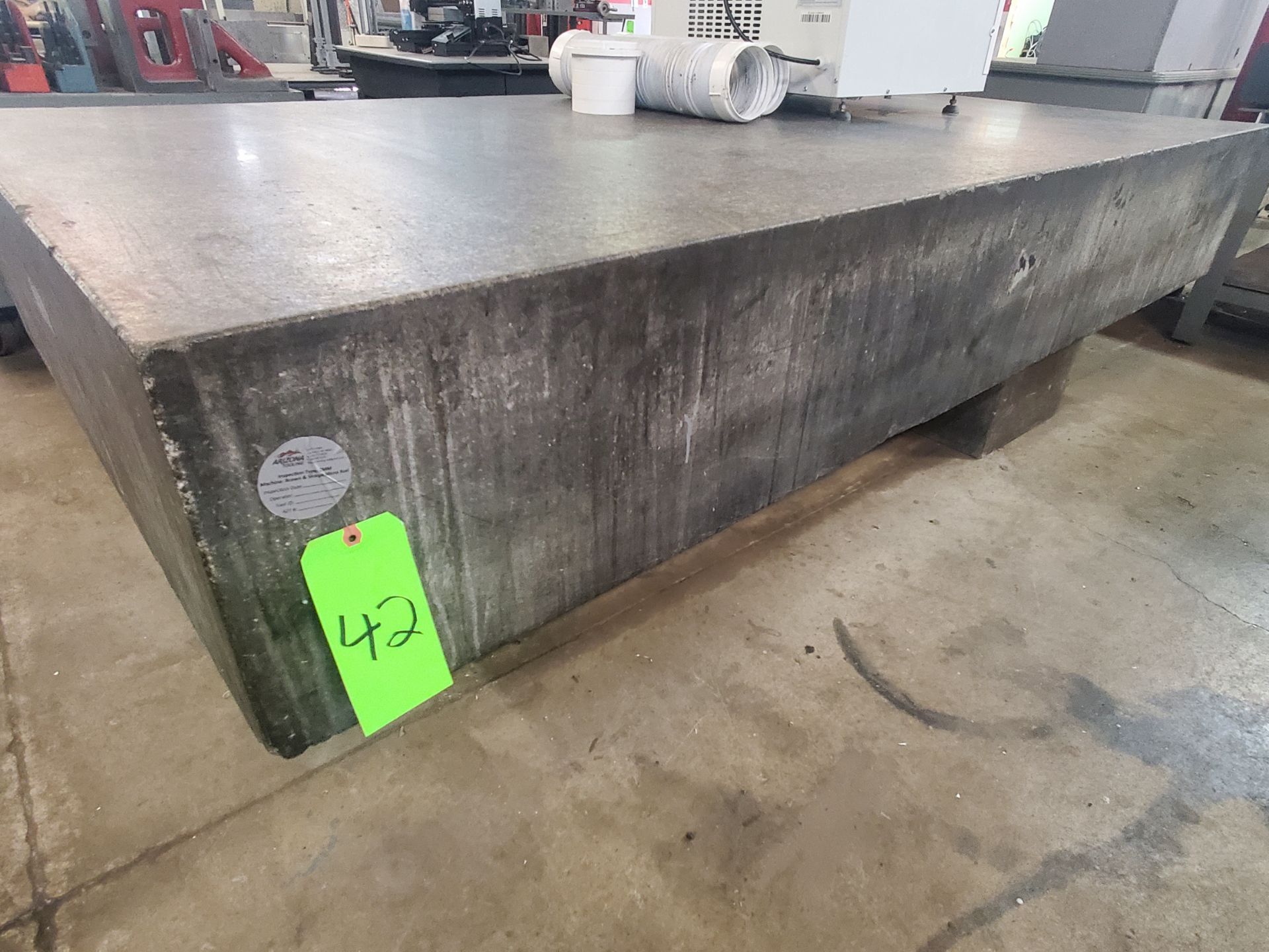 Granite Table w/ Stand, 96" x 48" x 14"