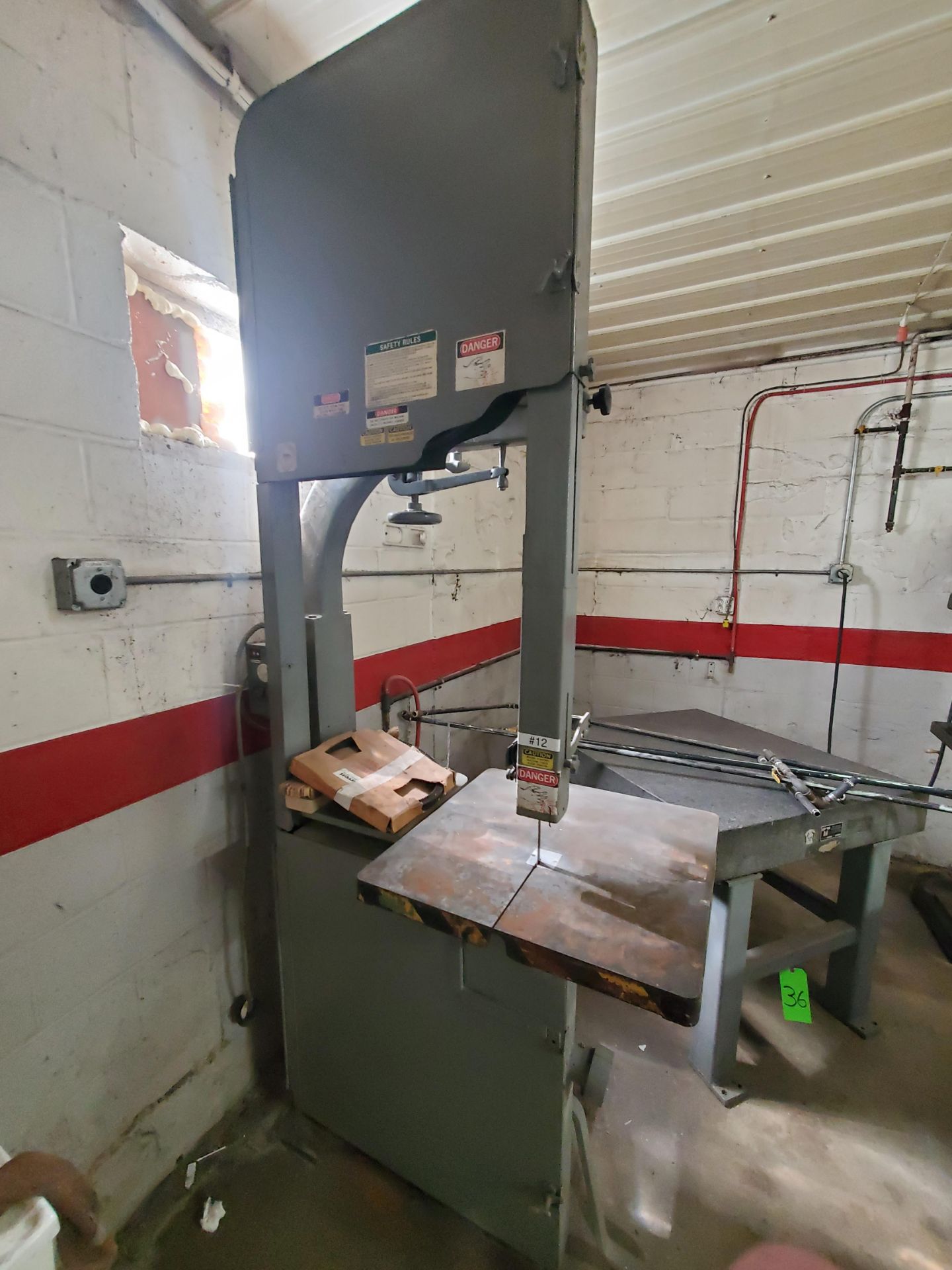 27" Northfield Foundry & Machine Vertical Bandsaw