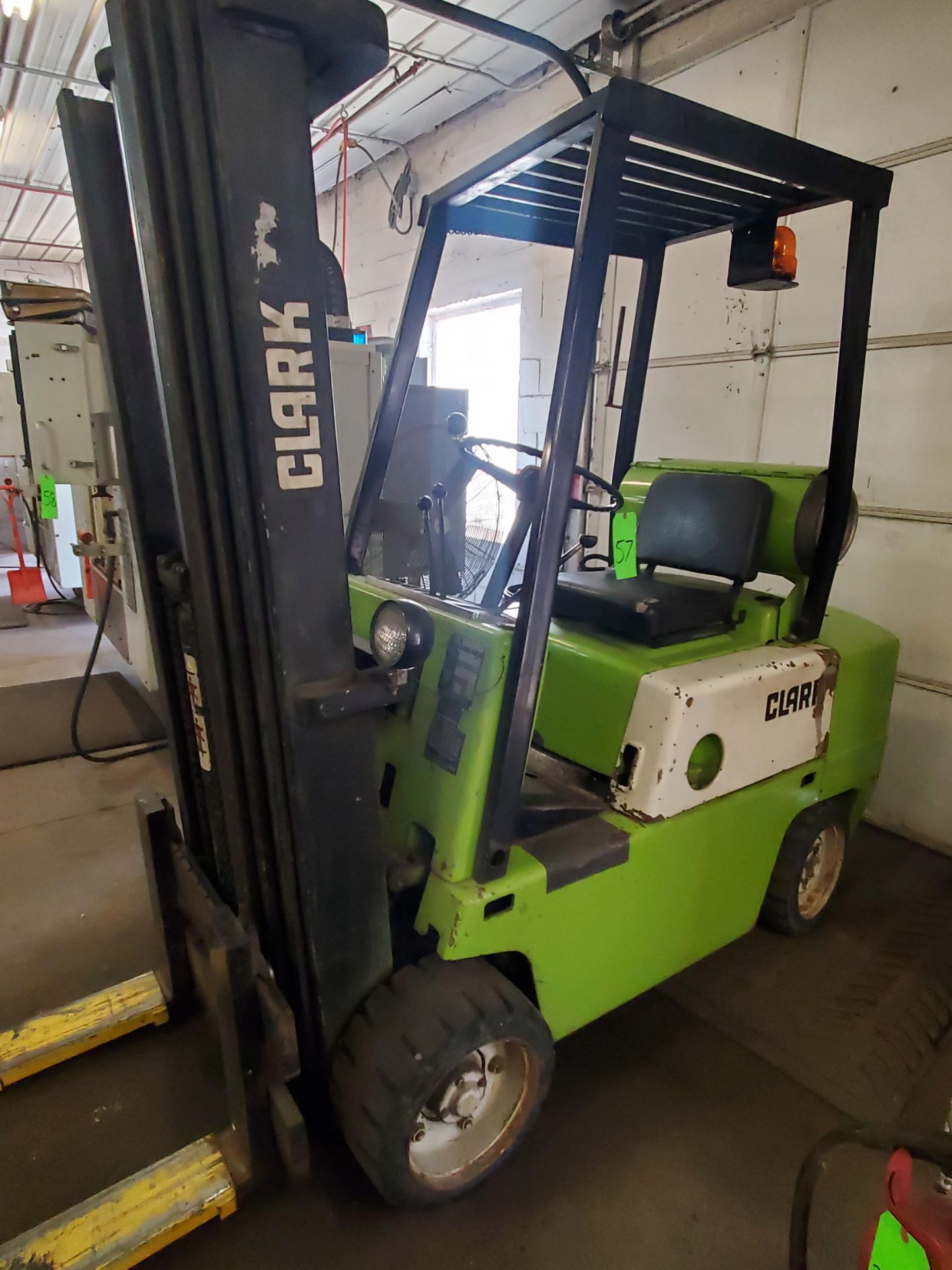 5,500 LB Clark Model C500-55 Propane Forklift