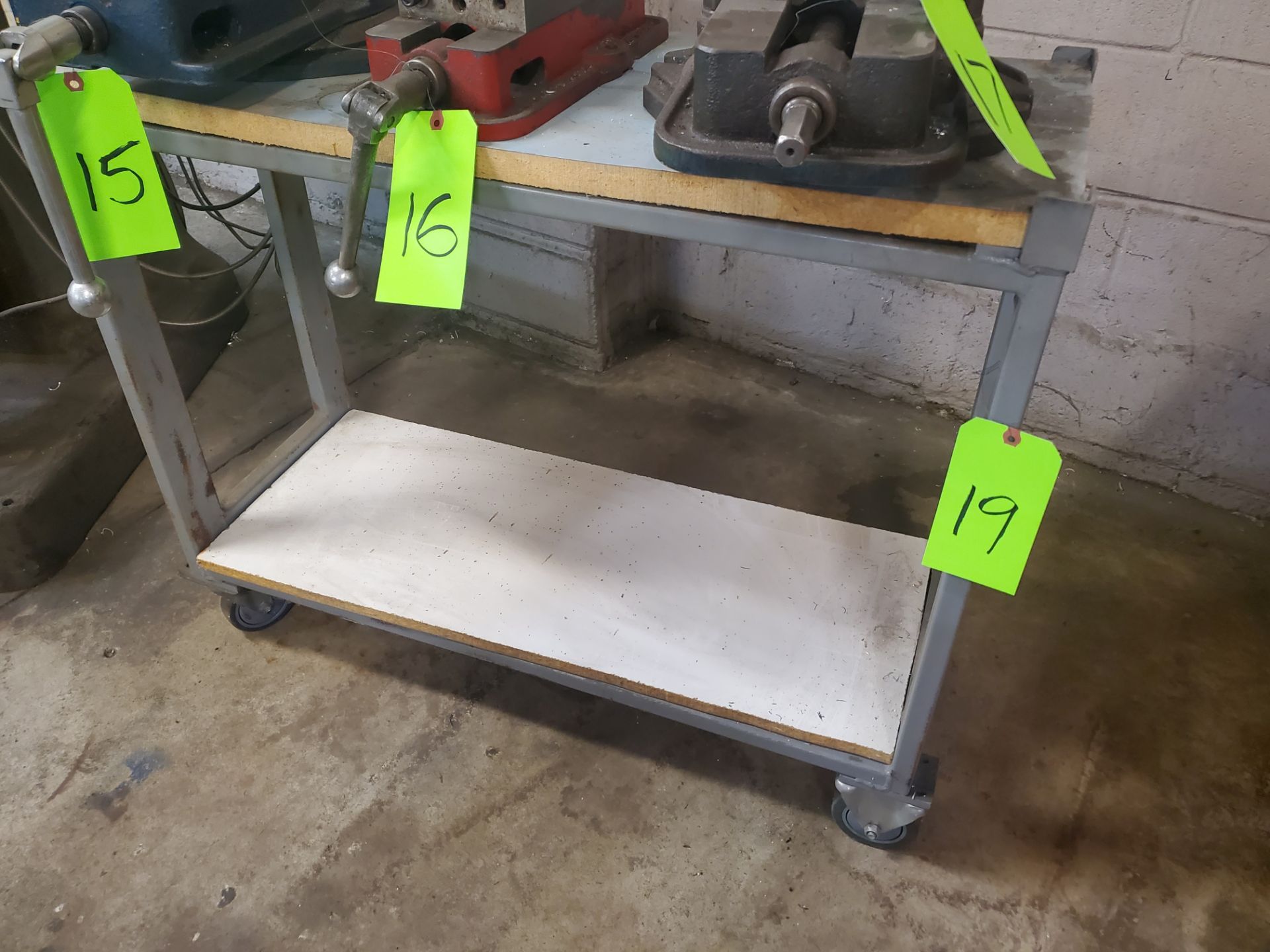 Metal Cart (does not include contents)