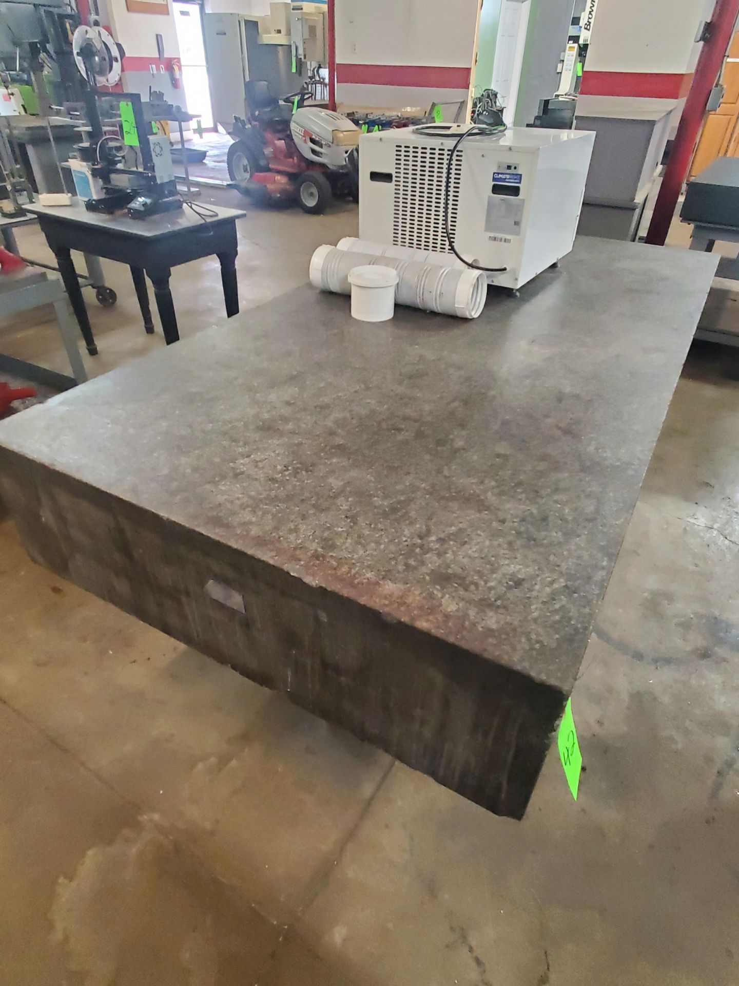 Granite Table w/ Stand, 96" x 48" x 14" - Image 2 of 5