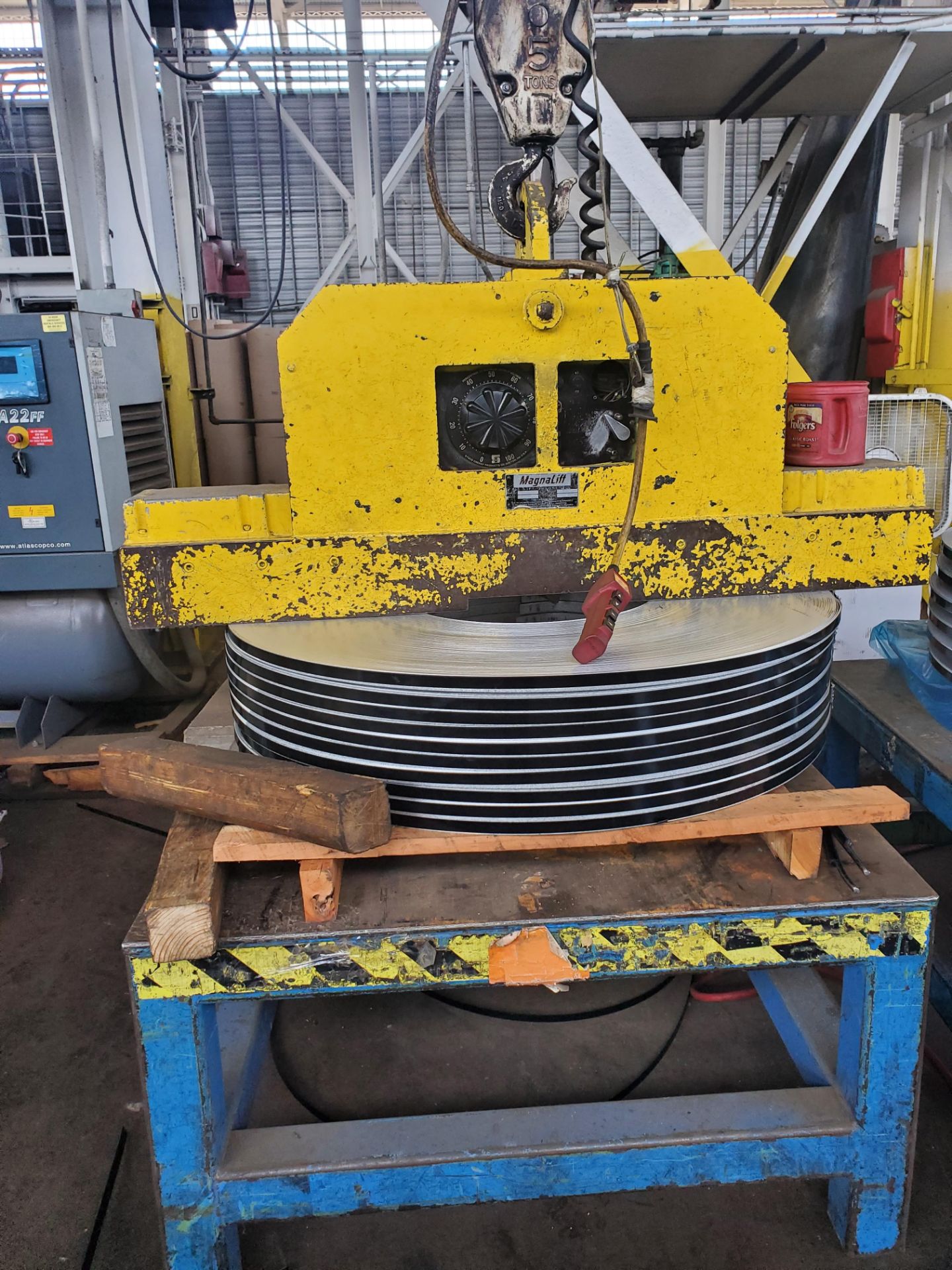 10,000 LB Magnalift Magnet, Model MU-3V