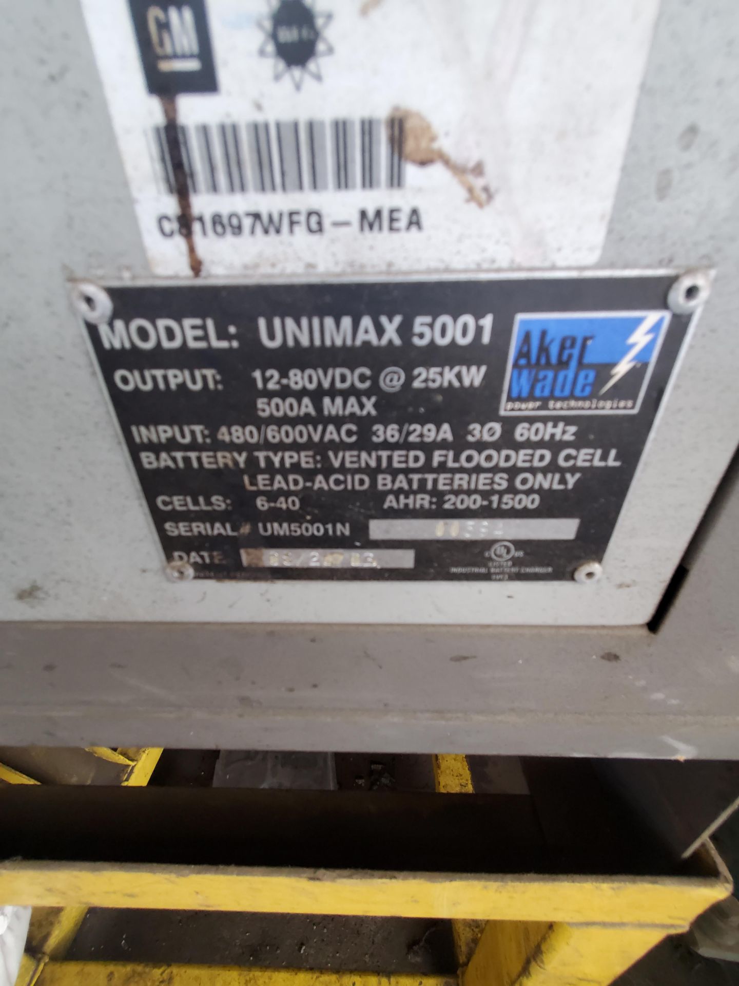 Unimax Model 5001 Battery Fast Charger - Image 3 of 3
