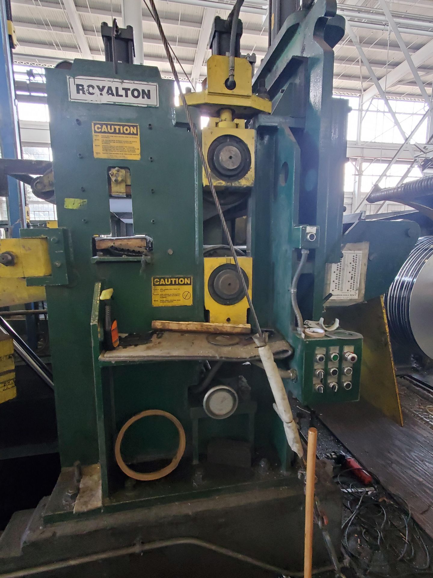 40,000 LB x 60" x .250" Gauge Paxson Slitting Line - Image 19 of 25