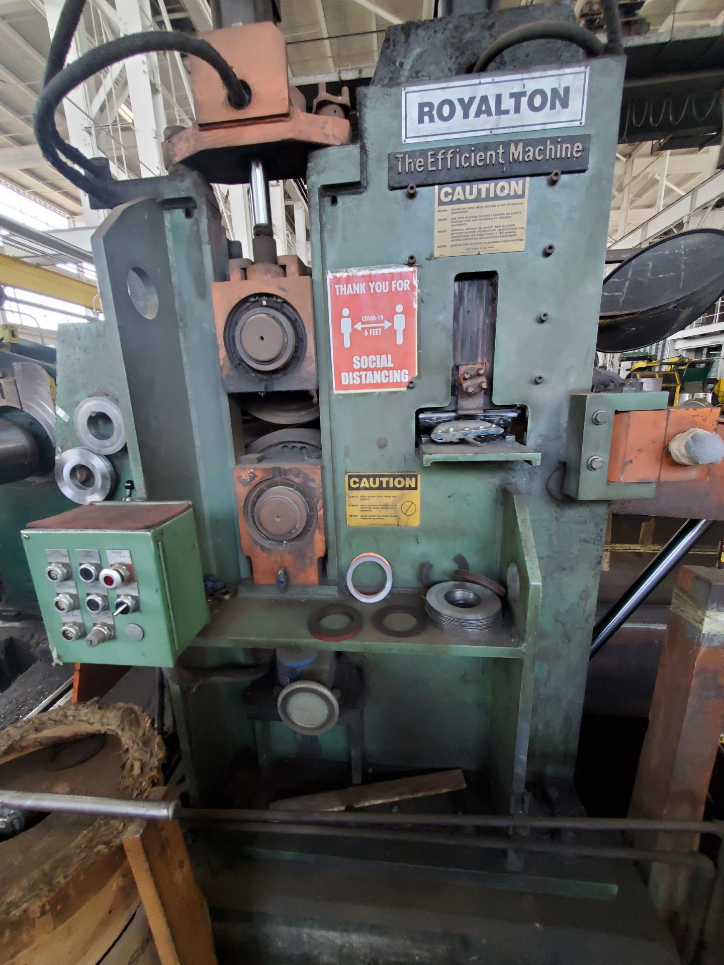 30,000 LB x 36" X .055" Gauge Paxson Slitting Line - Image 16 of 22