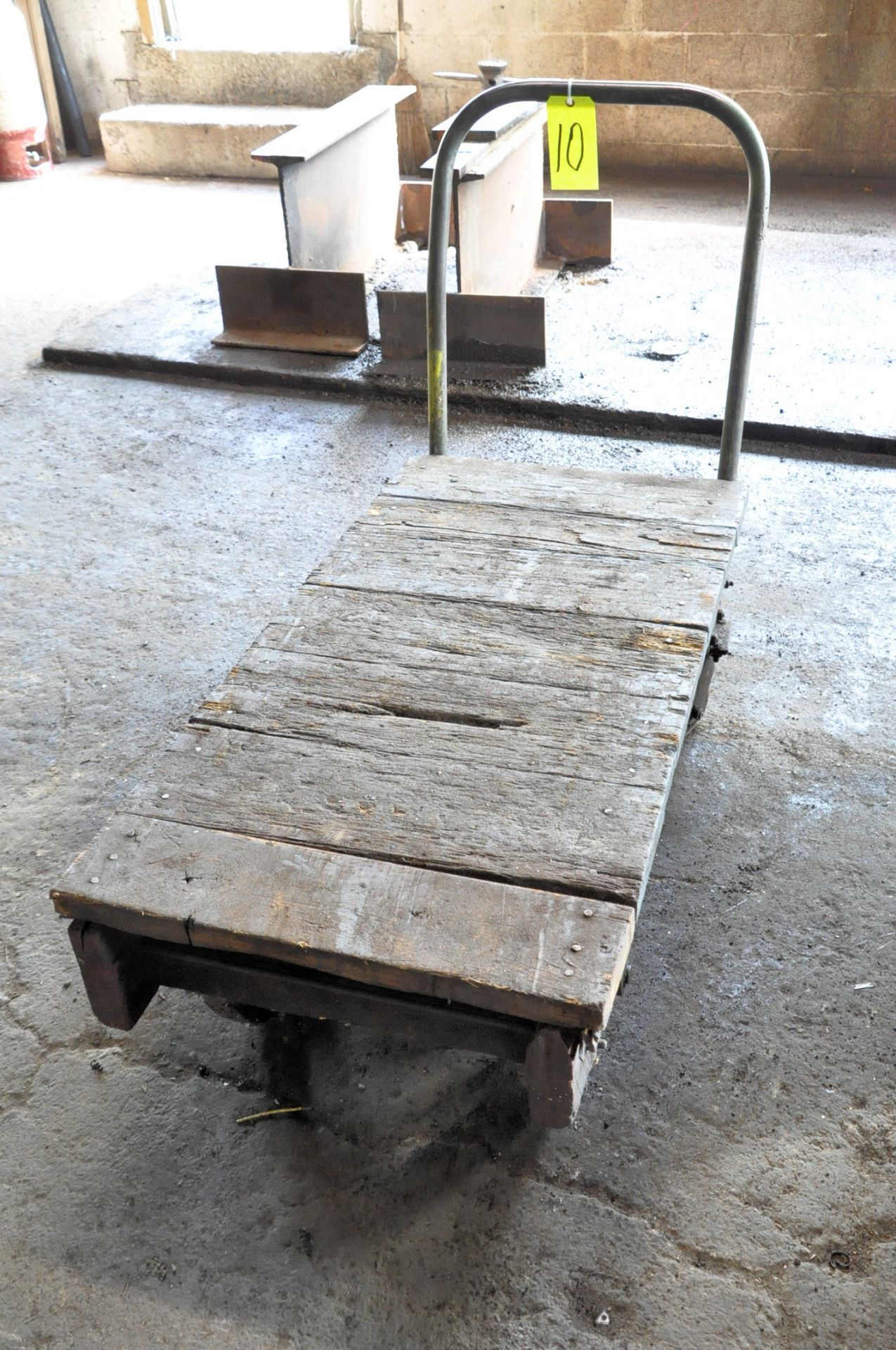 26" x 48" Wood Top Industrial Flat Cart