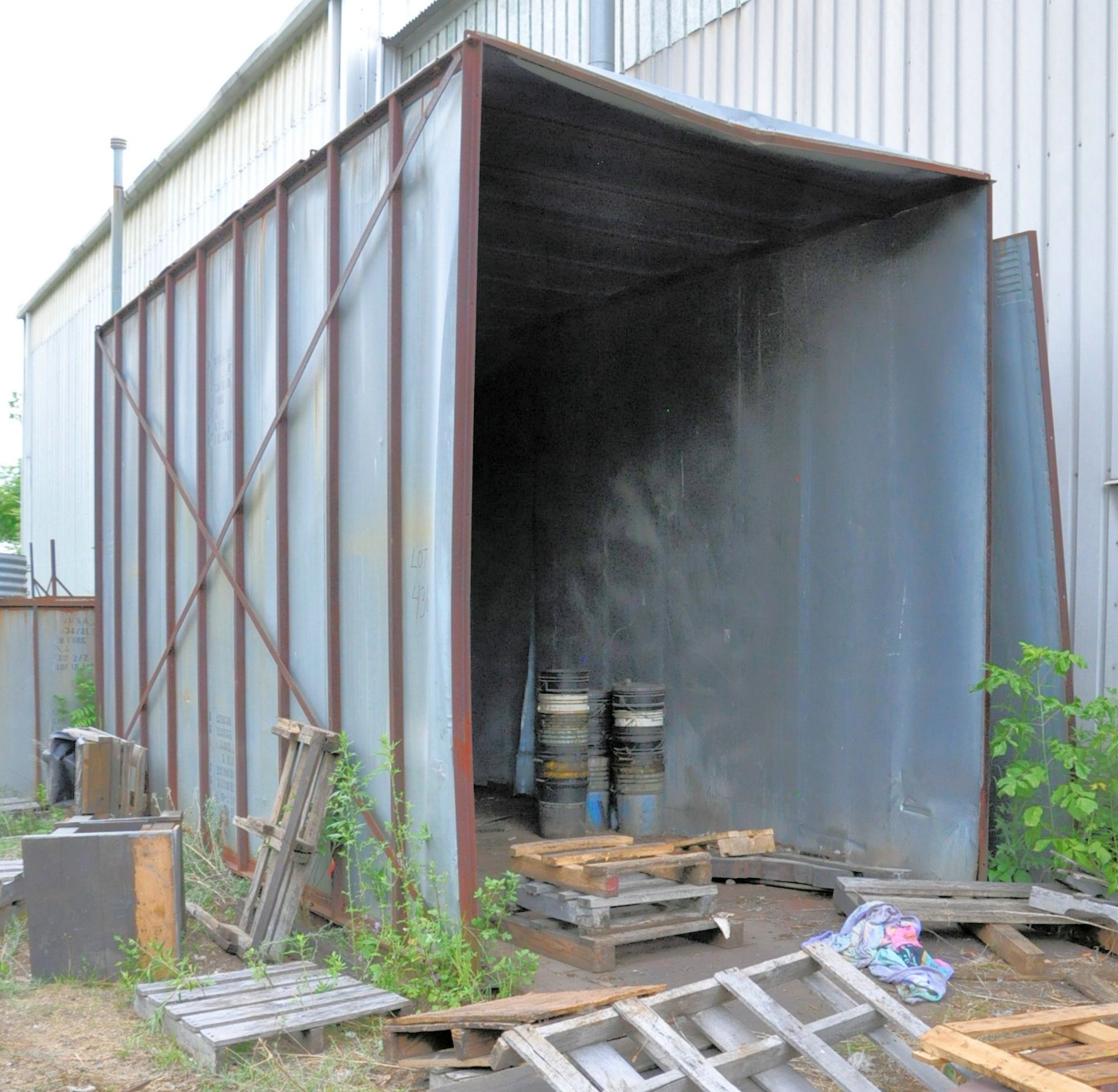 Steel Shed, (Outside East Yard)