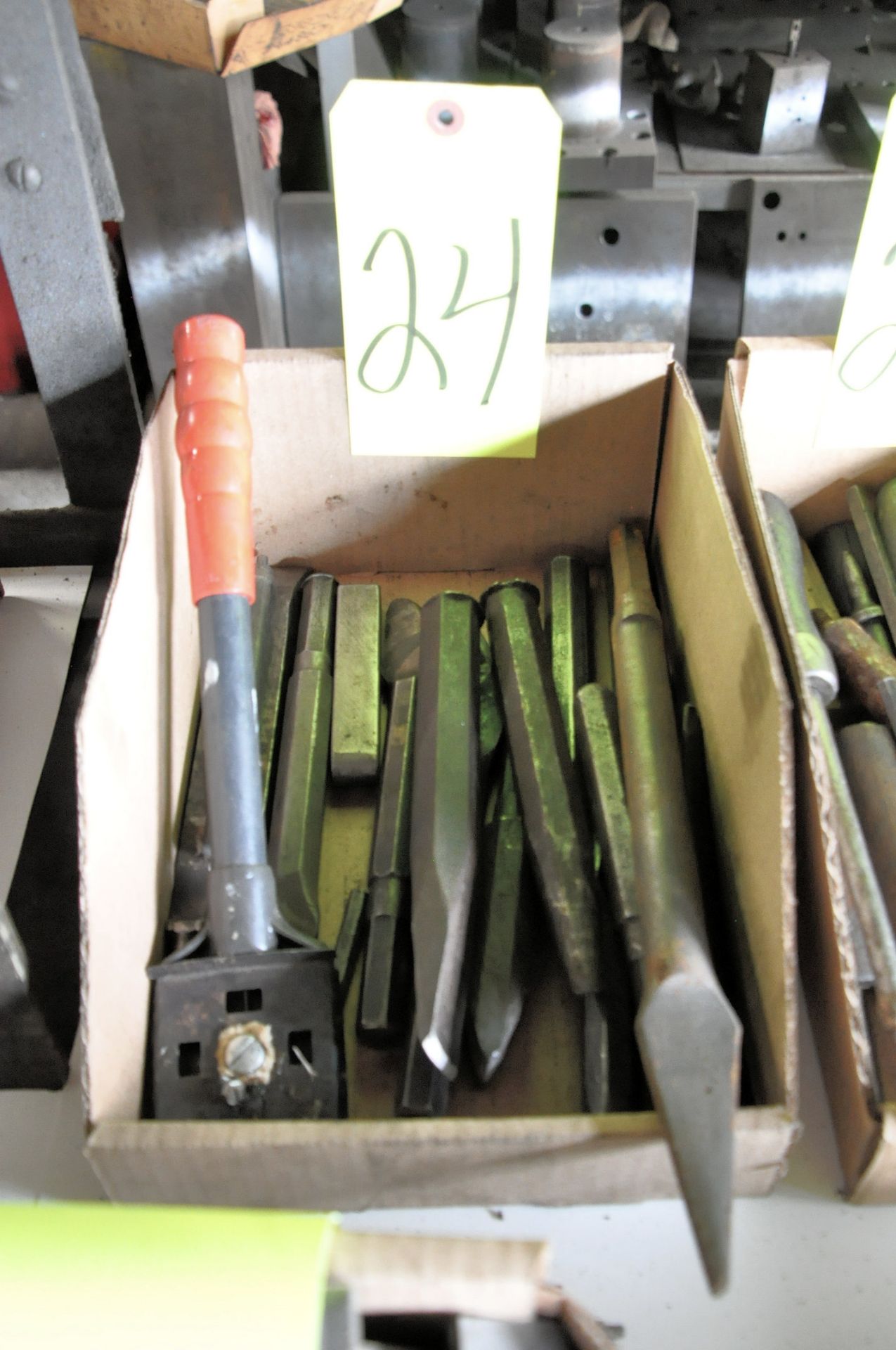 Lot-Chisels, Punches, etc. in (1) Box