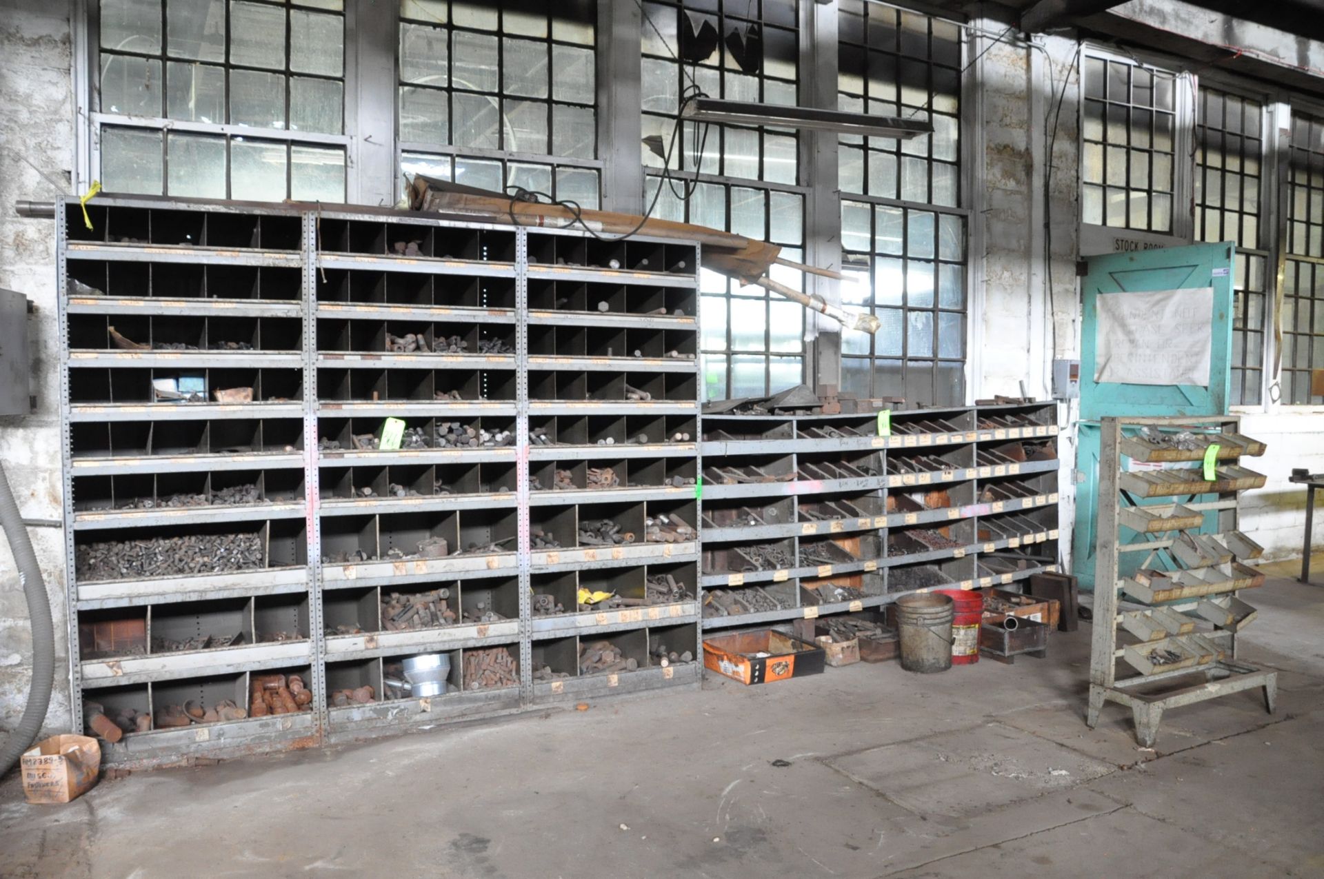 Lot-bolts, Nuts, Washers, etc. with Shelving Units
