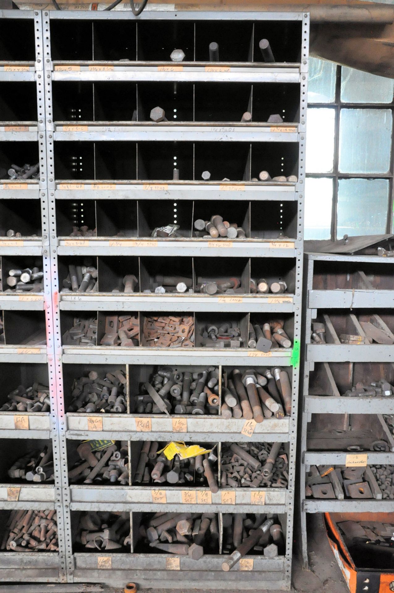 Lot-bolts, Nuts, Washers, etc. with Shelving Units - Image 4 of 7