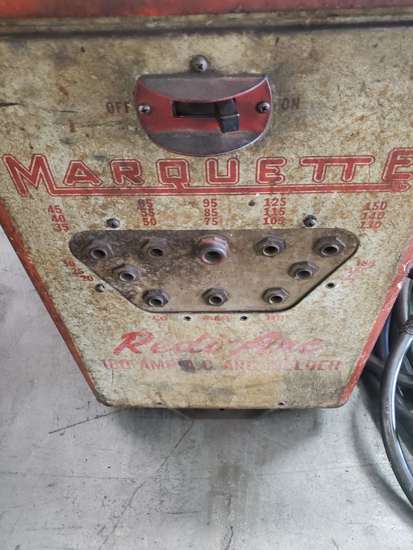 Marquette 100 AMP Arc Welder w/ Extension - Image 2 of 3