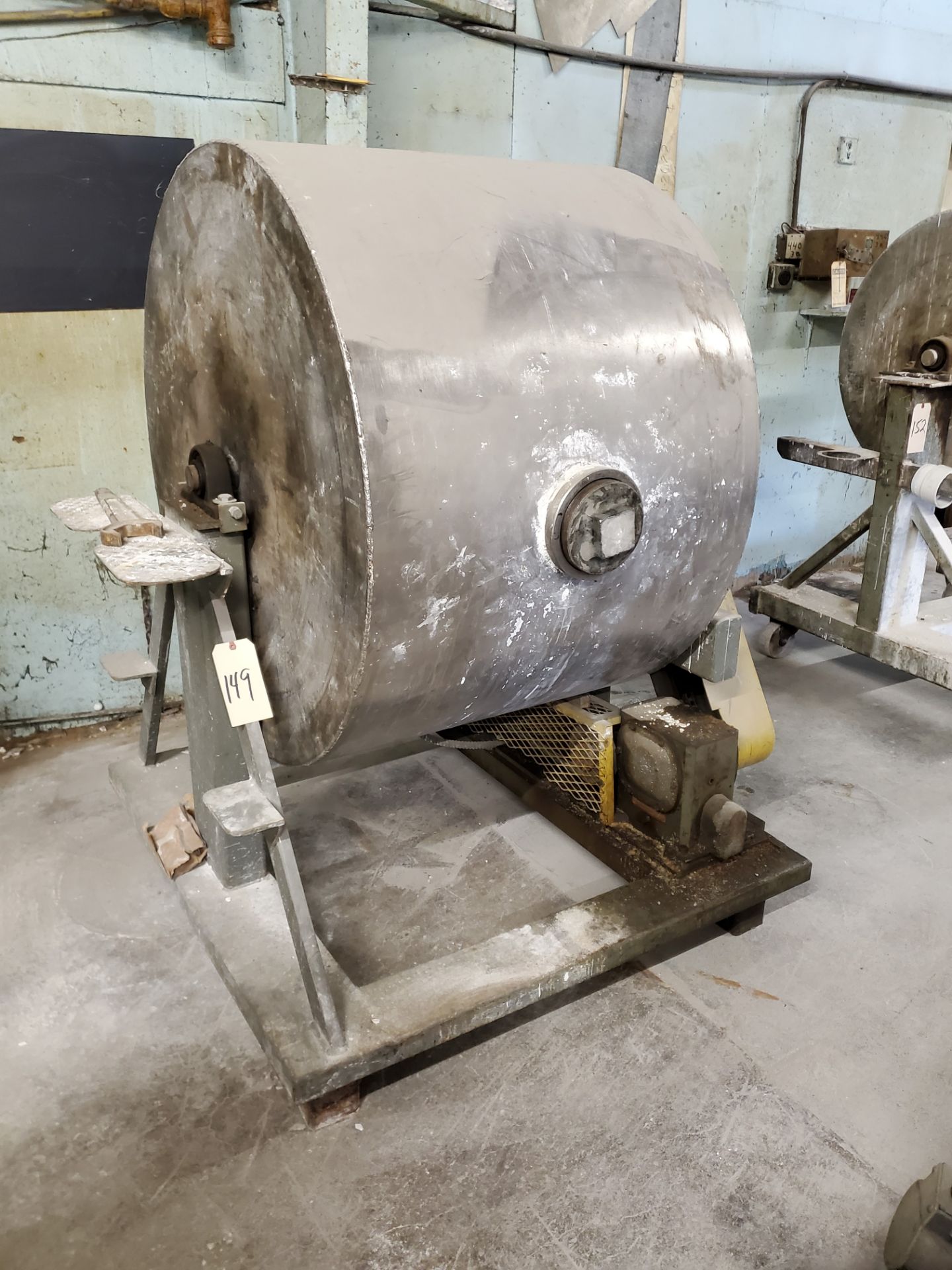 4' x 2' Stainless Steel Custom Built Ball Mill