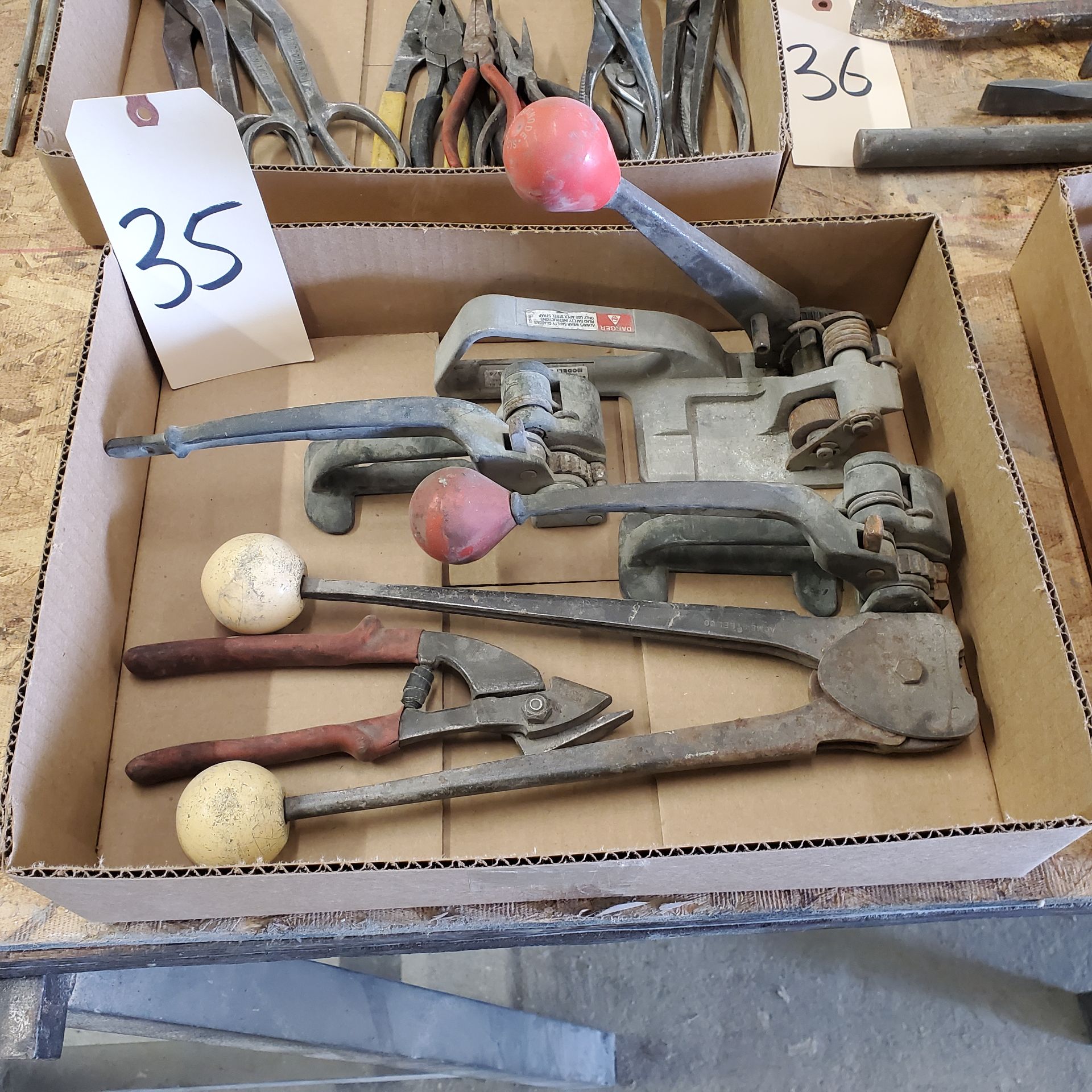 Lot of Assorted Banding Tools