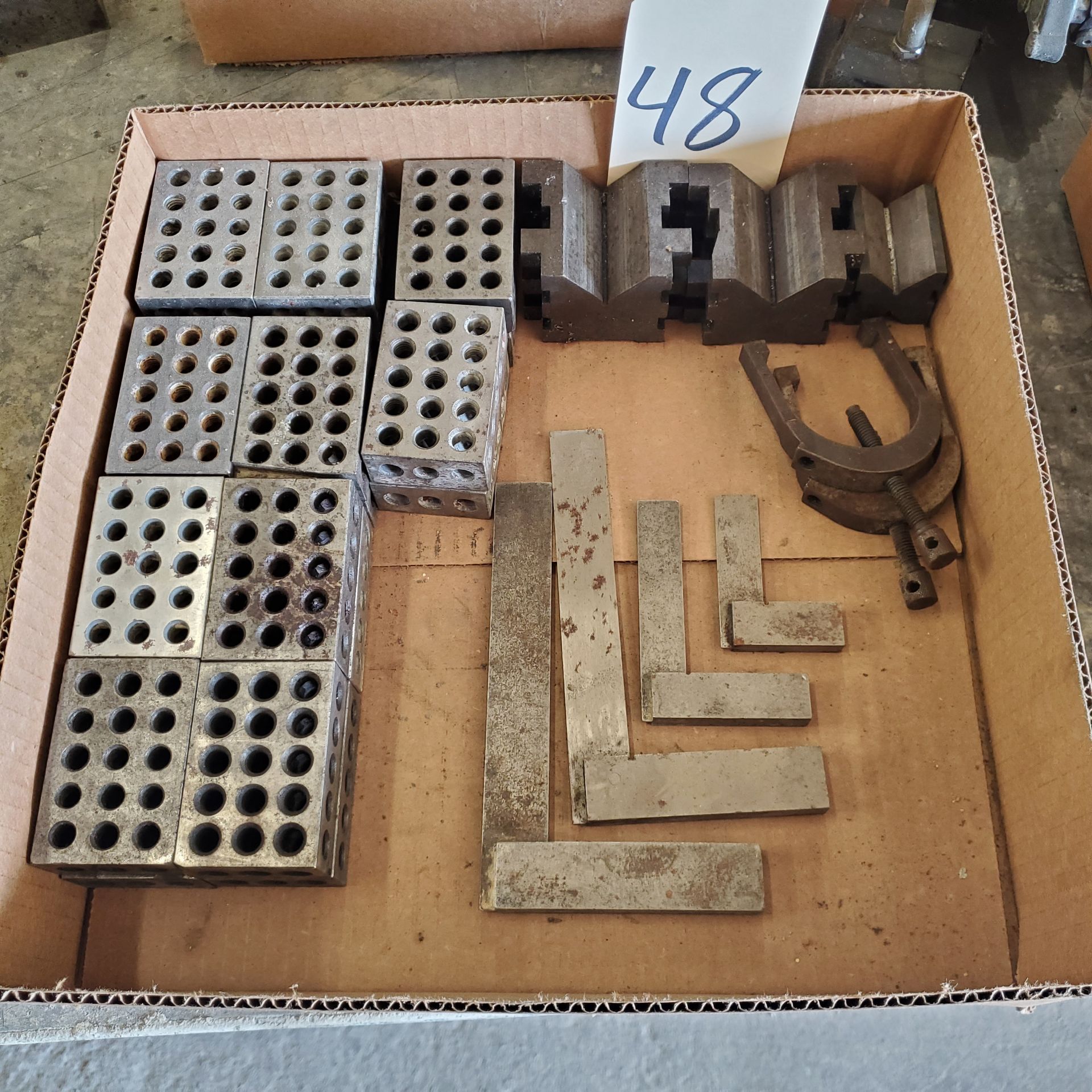 Lot of Assorted Set Up & V Blocks