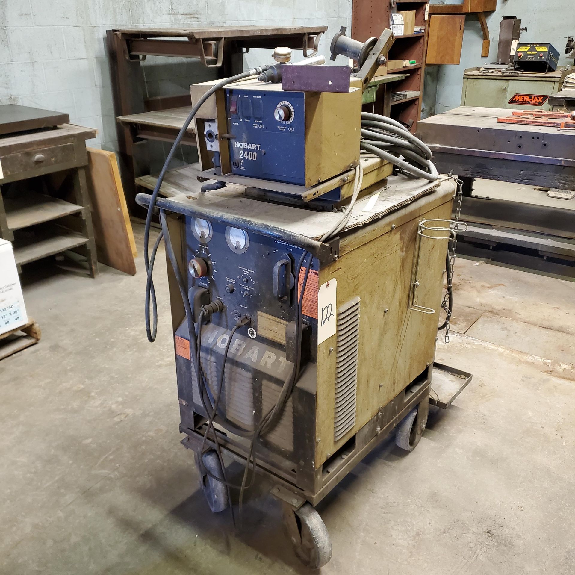 Hobart RC-301 Mig Welder, S/N 88WS04244, w/ 2400 Wire Feed