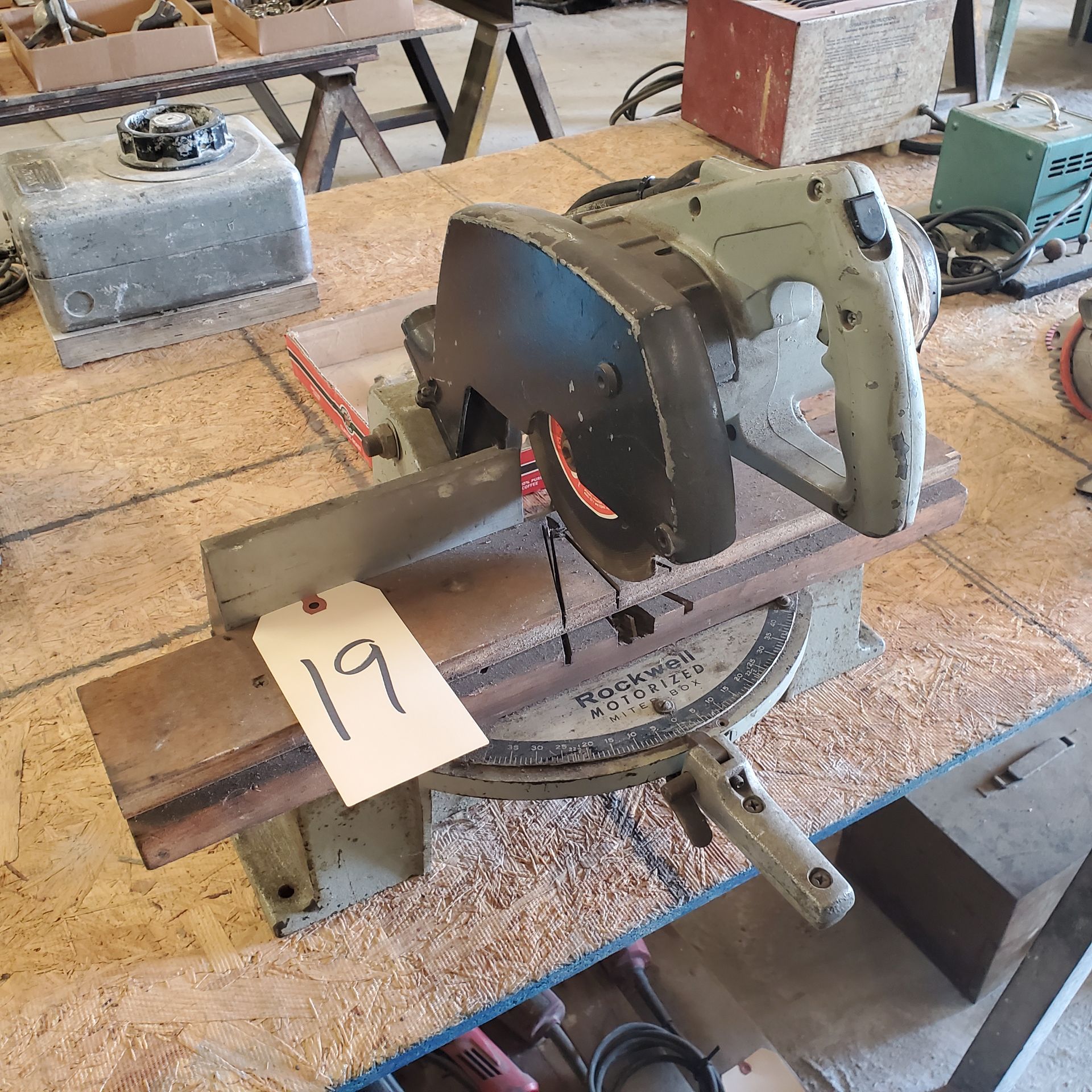 Rockwell #34-010 Mitre Saw, S/N 101780