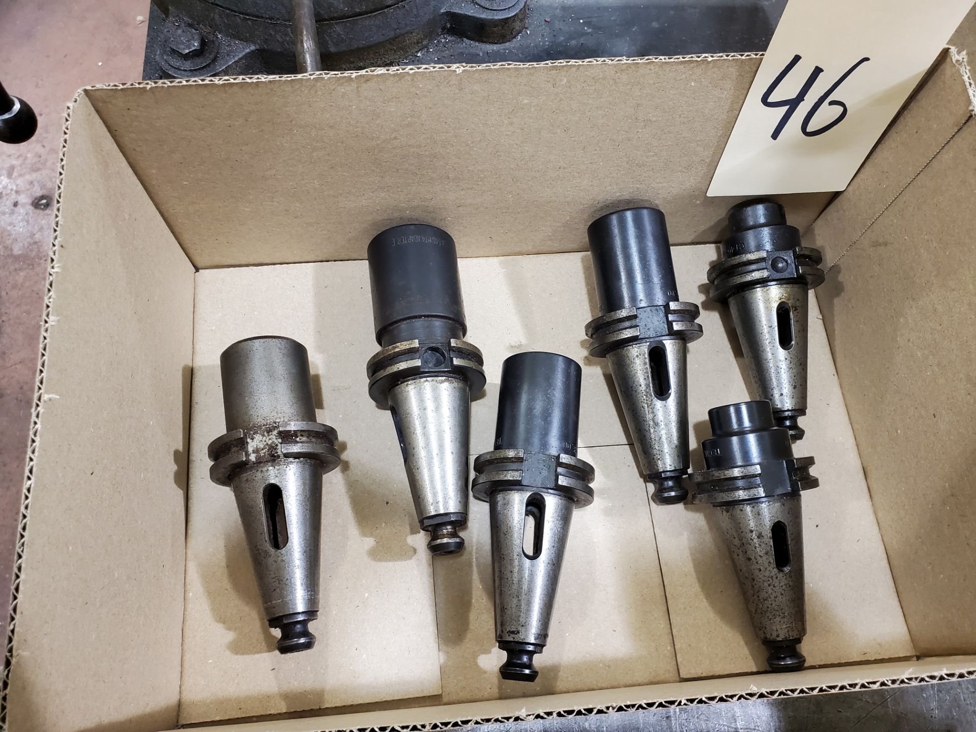 (6) CAT40 Morse Taper Tool Holders