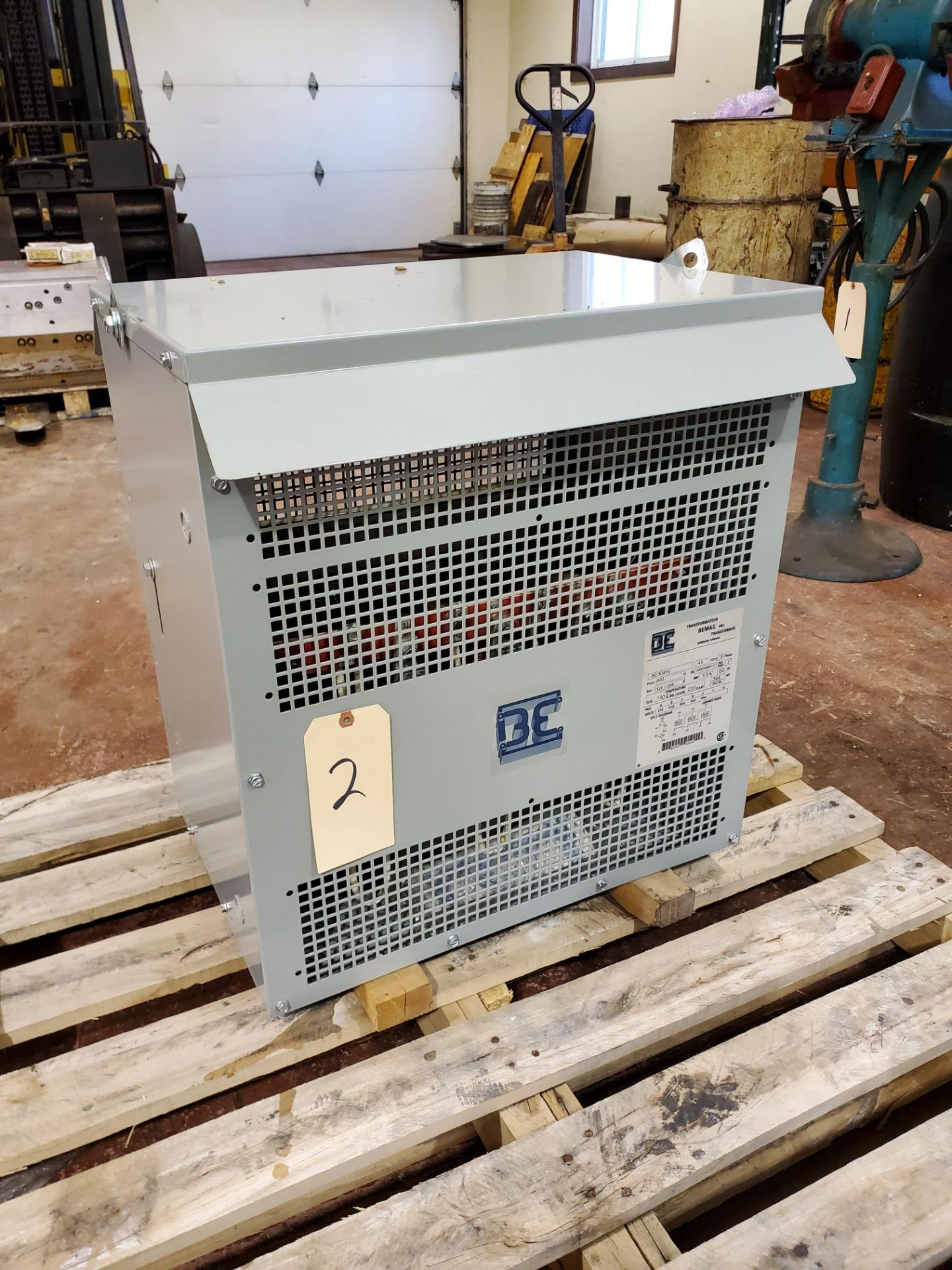 45 KVA Bemag #BC3045V Transformer